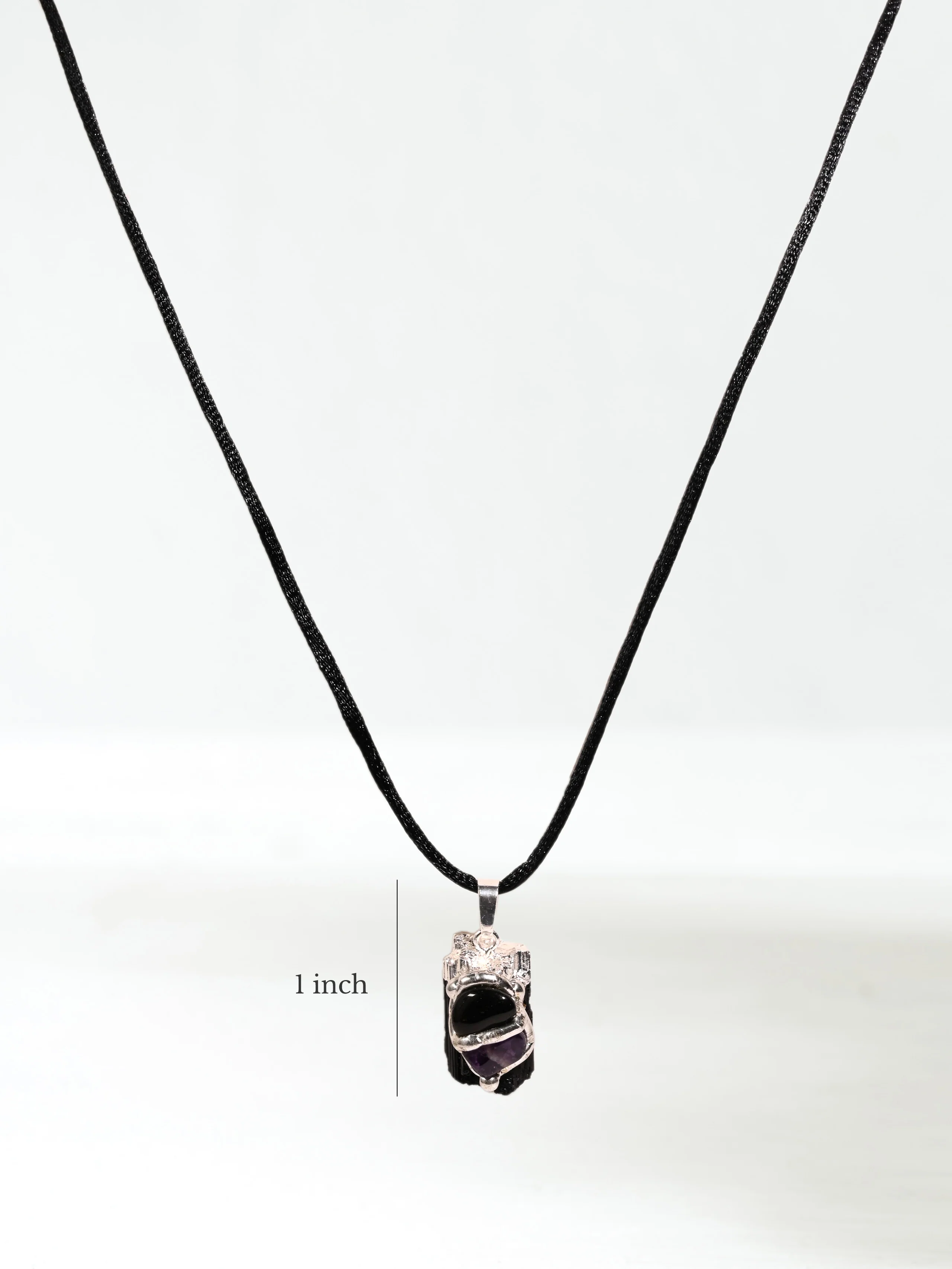 Protection Black Tourmaline Gem Drop Pendant - Image 9