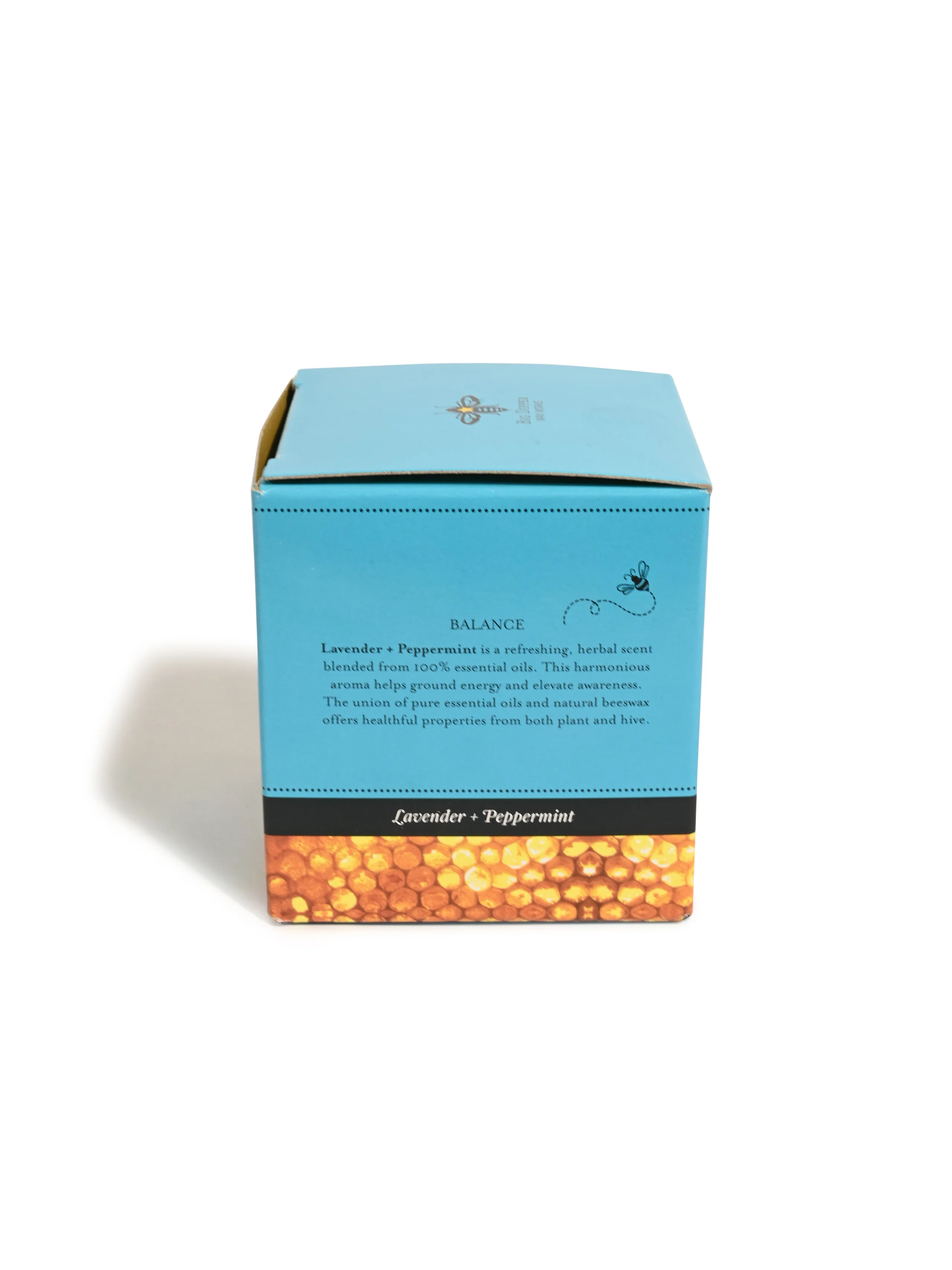 Pure Beeswax Candle & Beehive Glass - Image 5