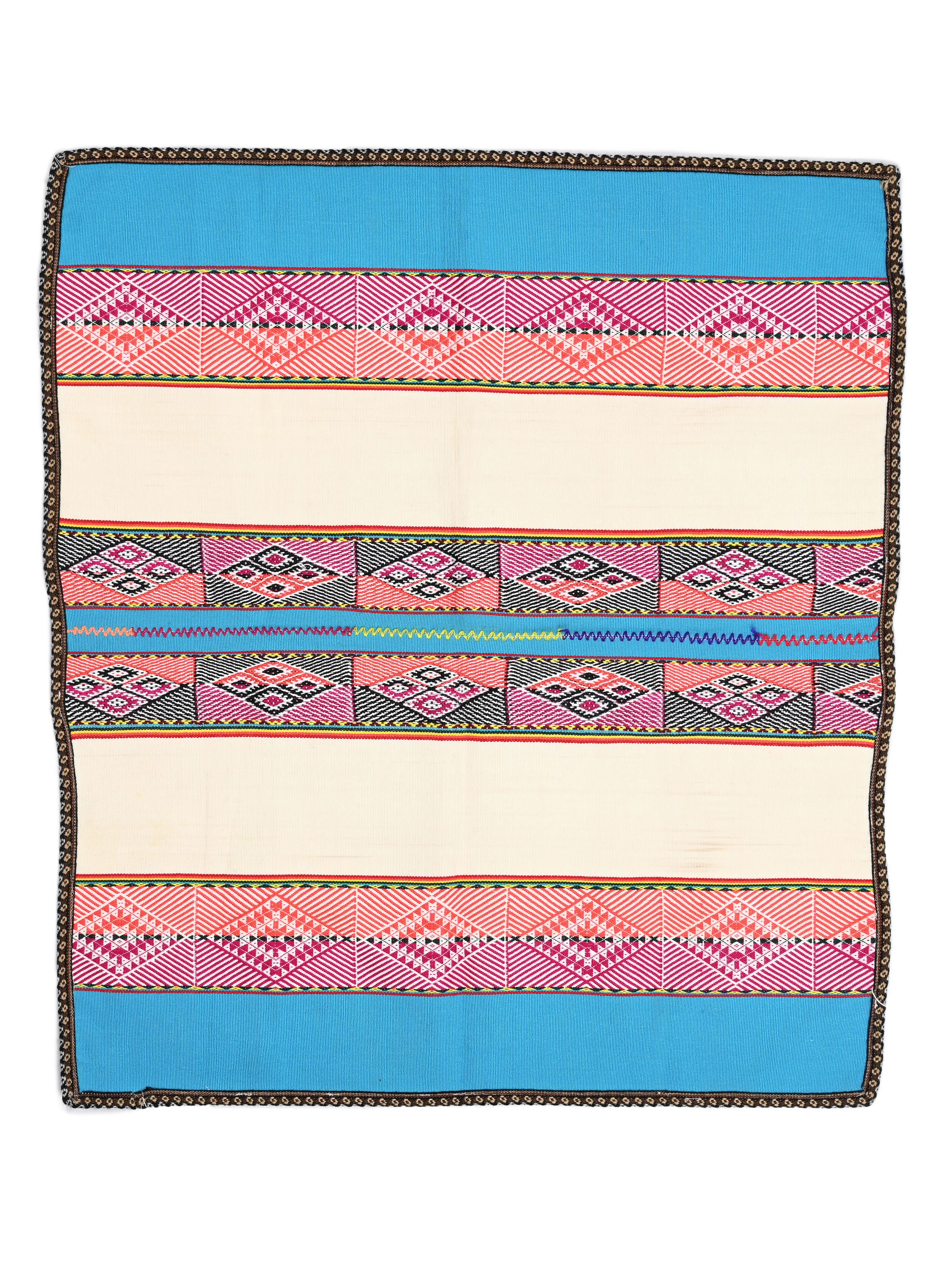 Q'ero Andean Lliklla Mestana Cloth - Inti/Chili