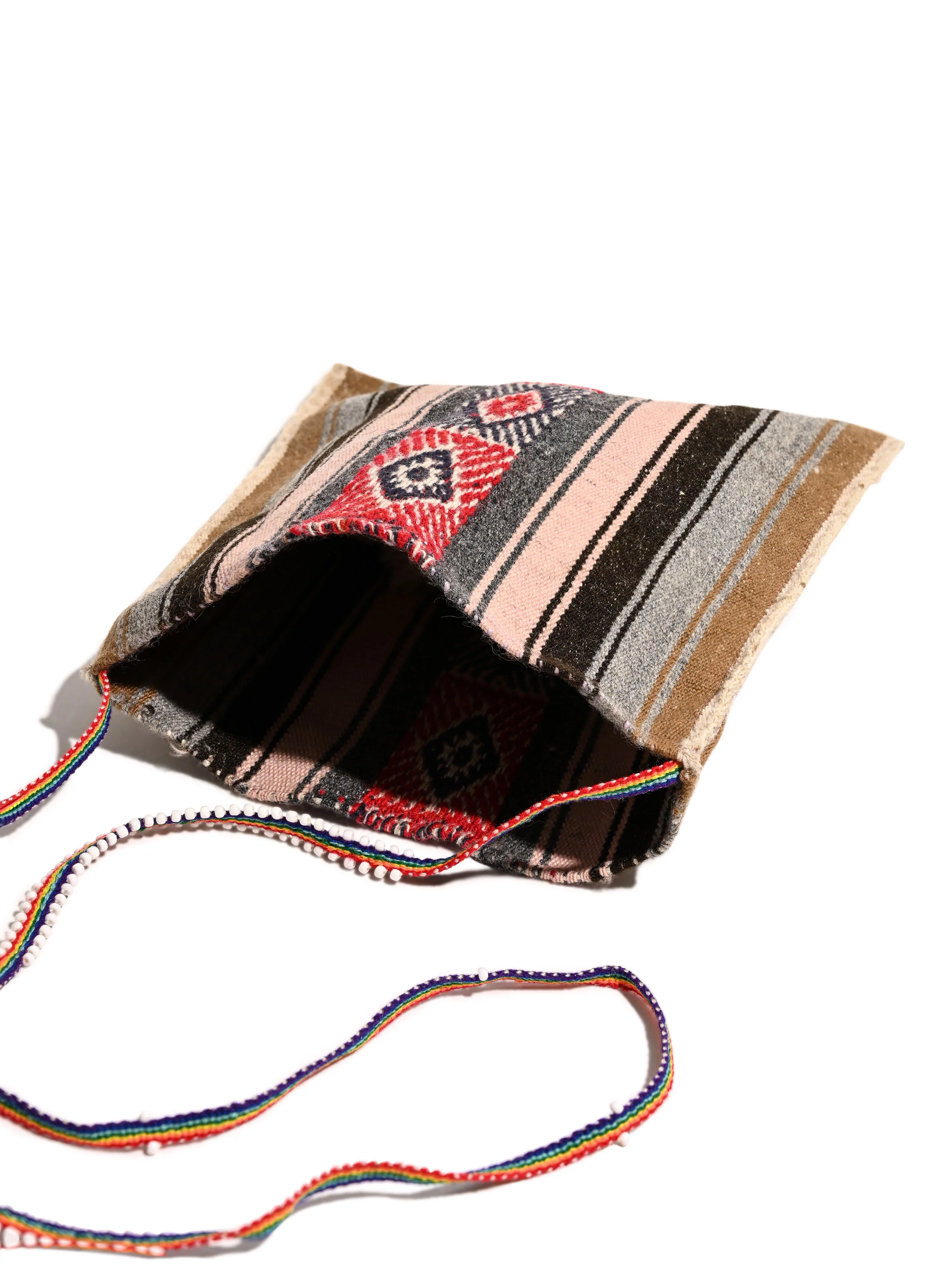 Q'ero Chuspa Coca Leaf Bag w/ Strap - Image 3