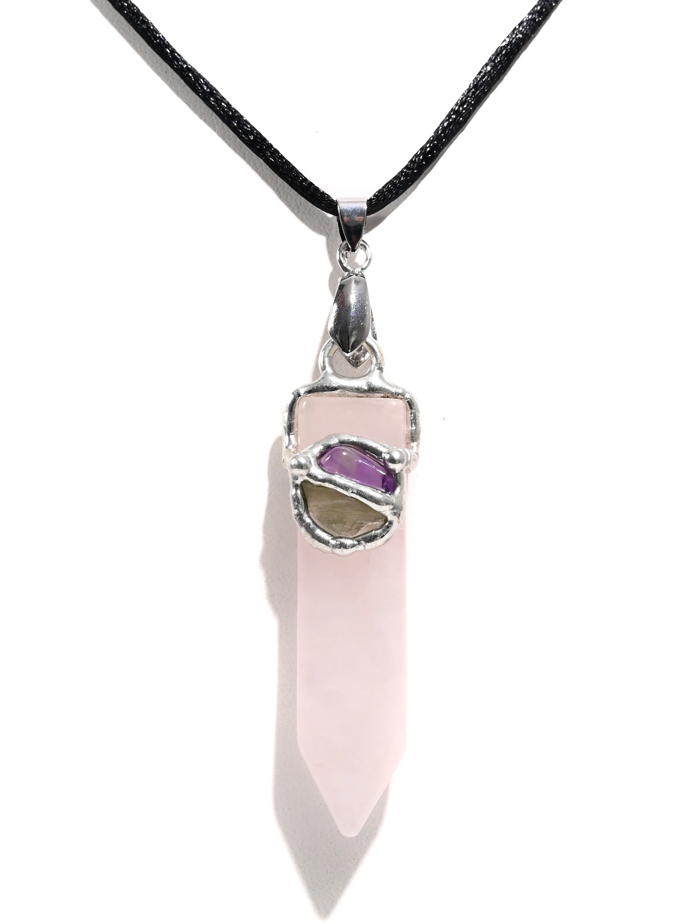 Quantum Love Moldavite Blade Pendant - Image 2