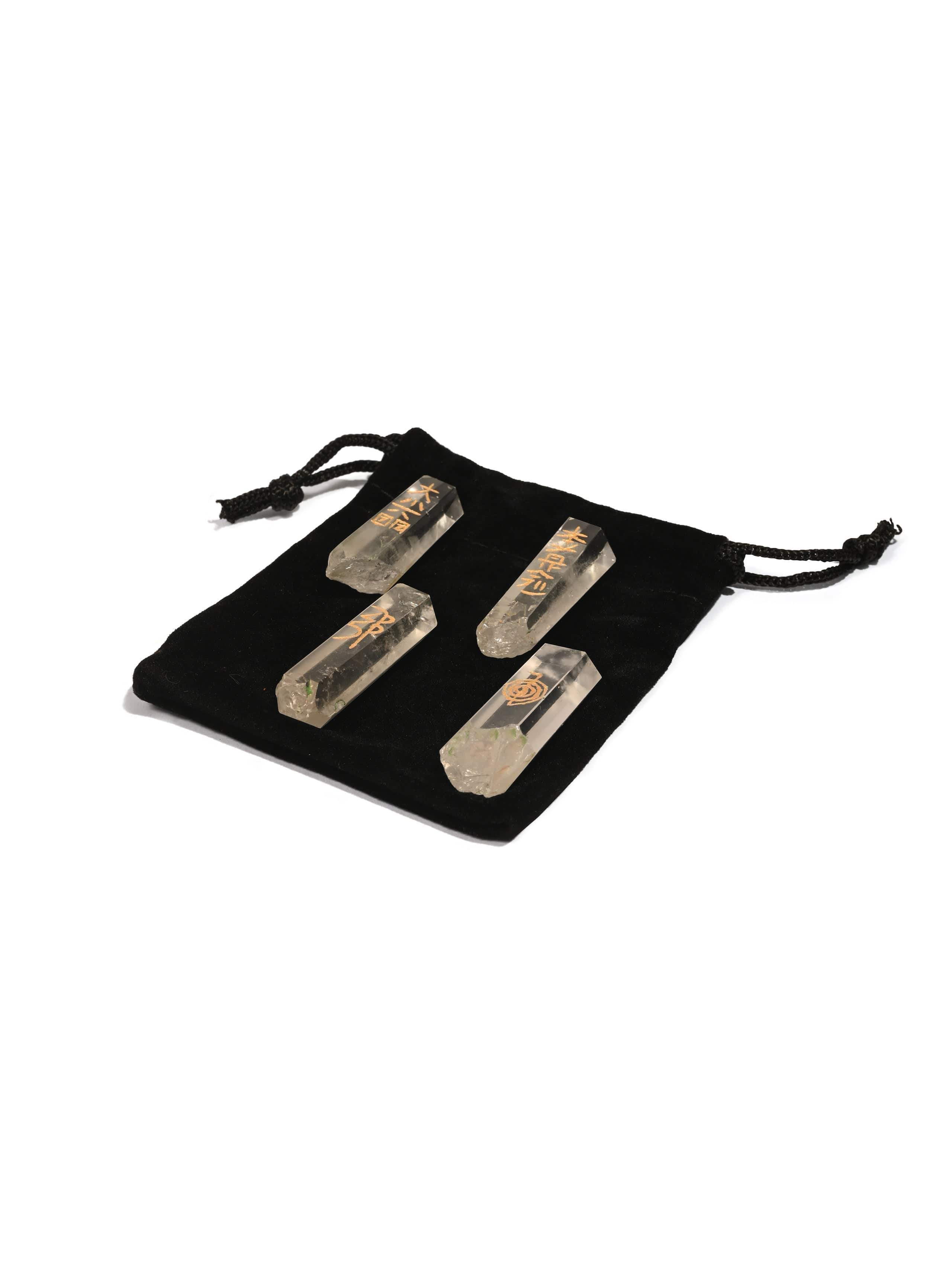 Quartz Crystal Usui Reiki Set - Image 2