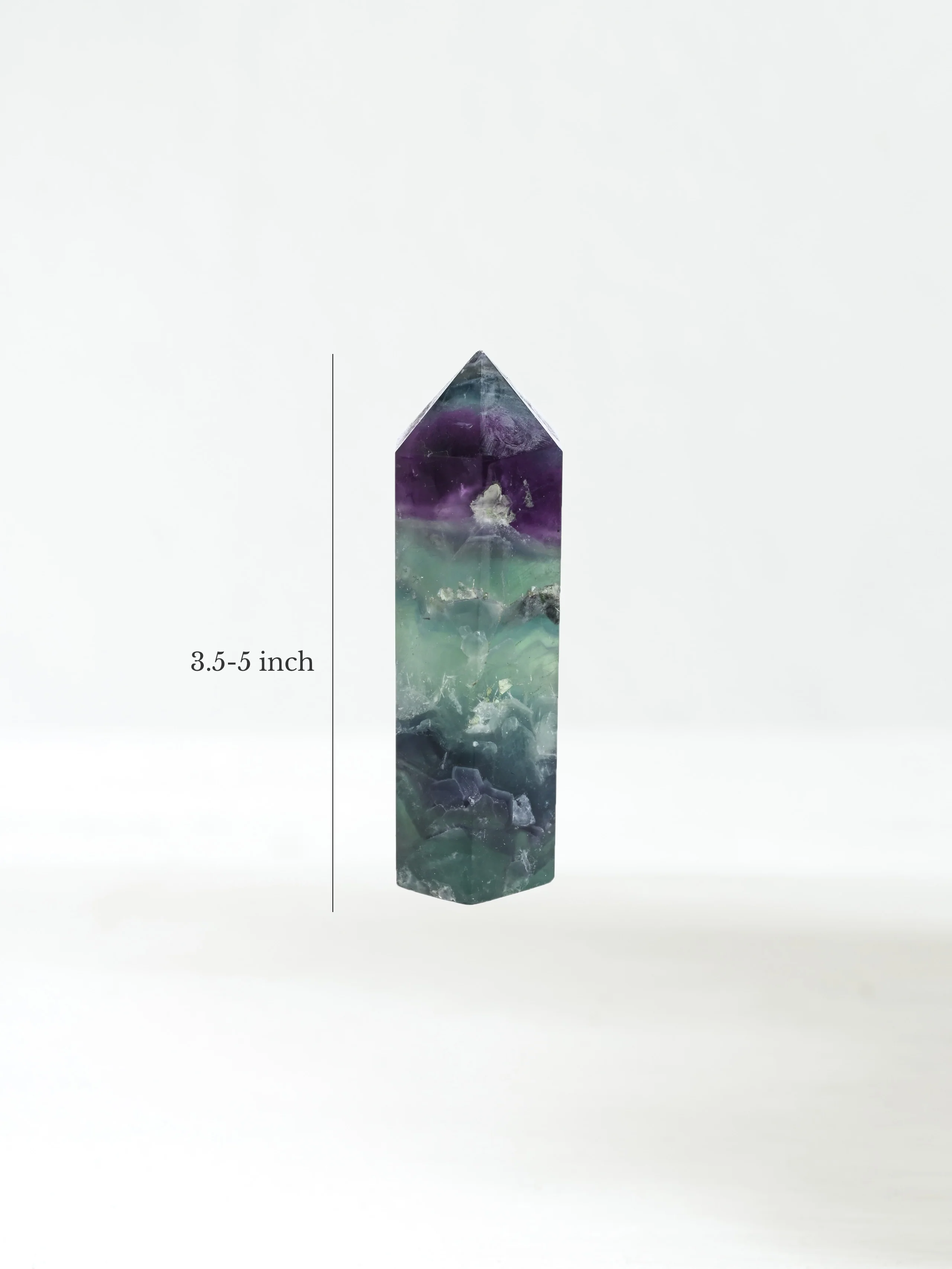 Rainbow Fluorite Tower - Image 12