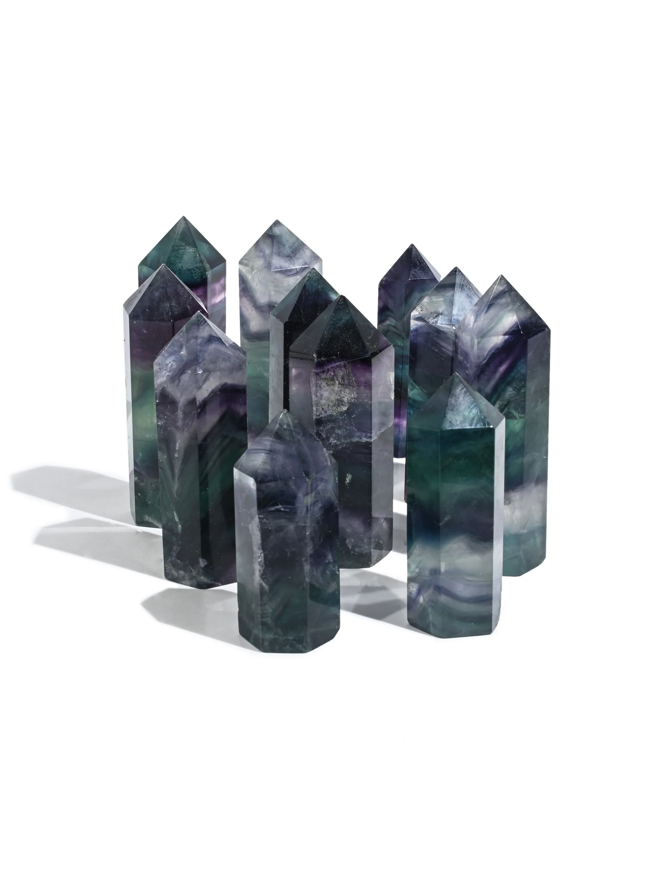 Rainbow Fluorite Tower - Image 2