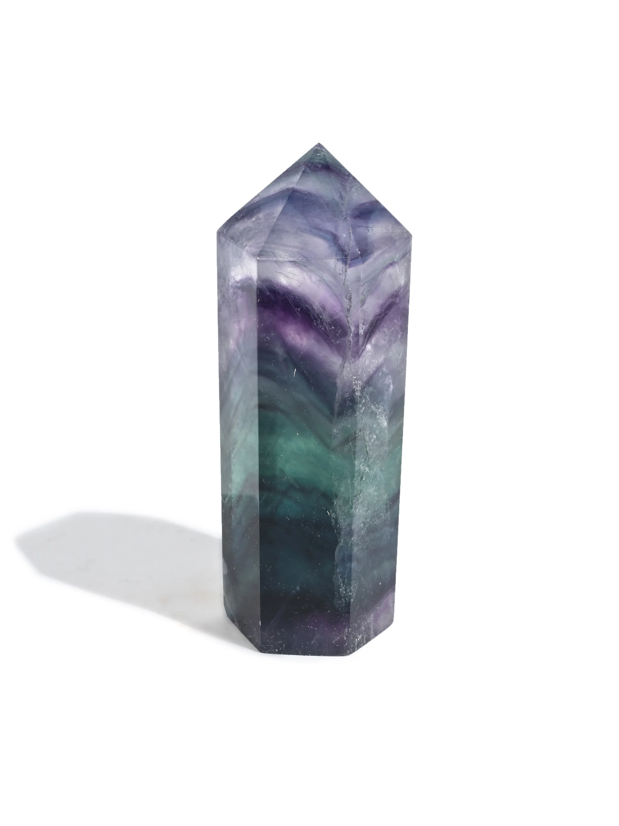 Rainbow Fluorite Tower - Image 5