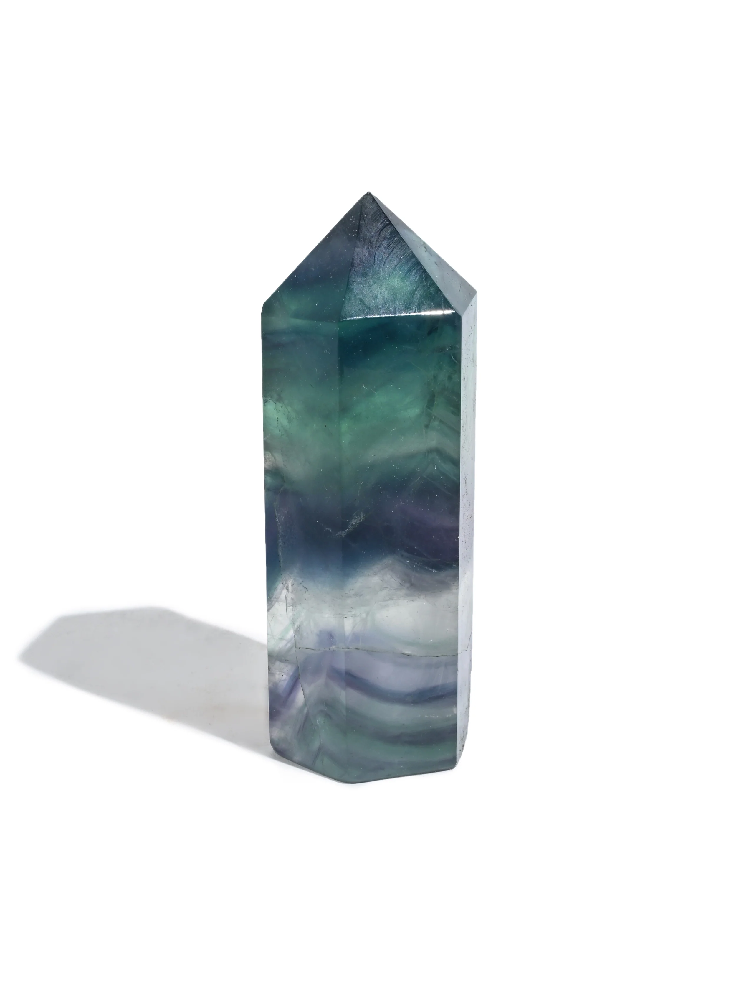 Rainbow Fluorite Tower - Image 8