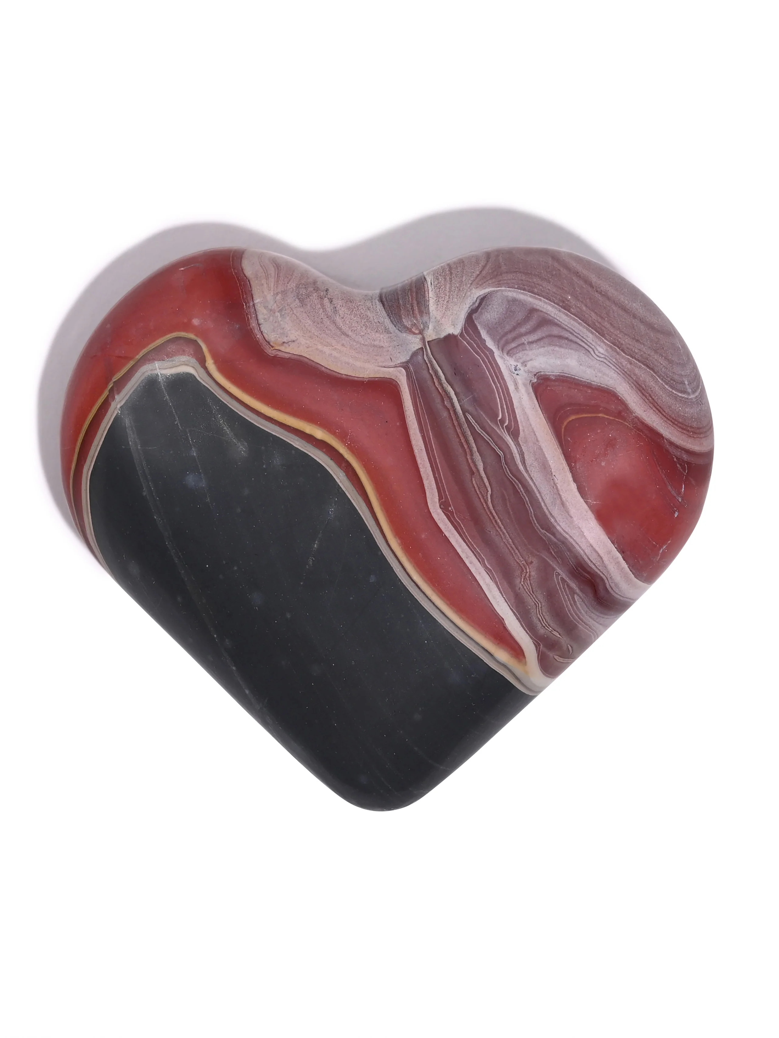 Rainbow Jasper Heart - Image 10