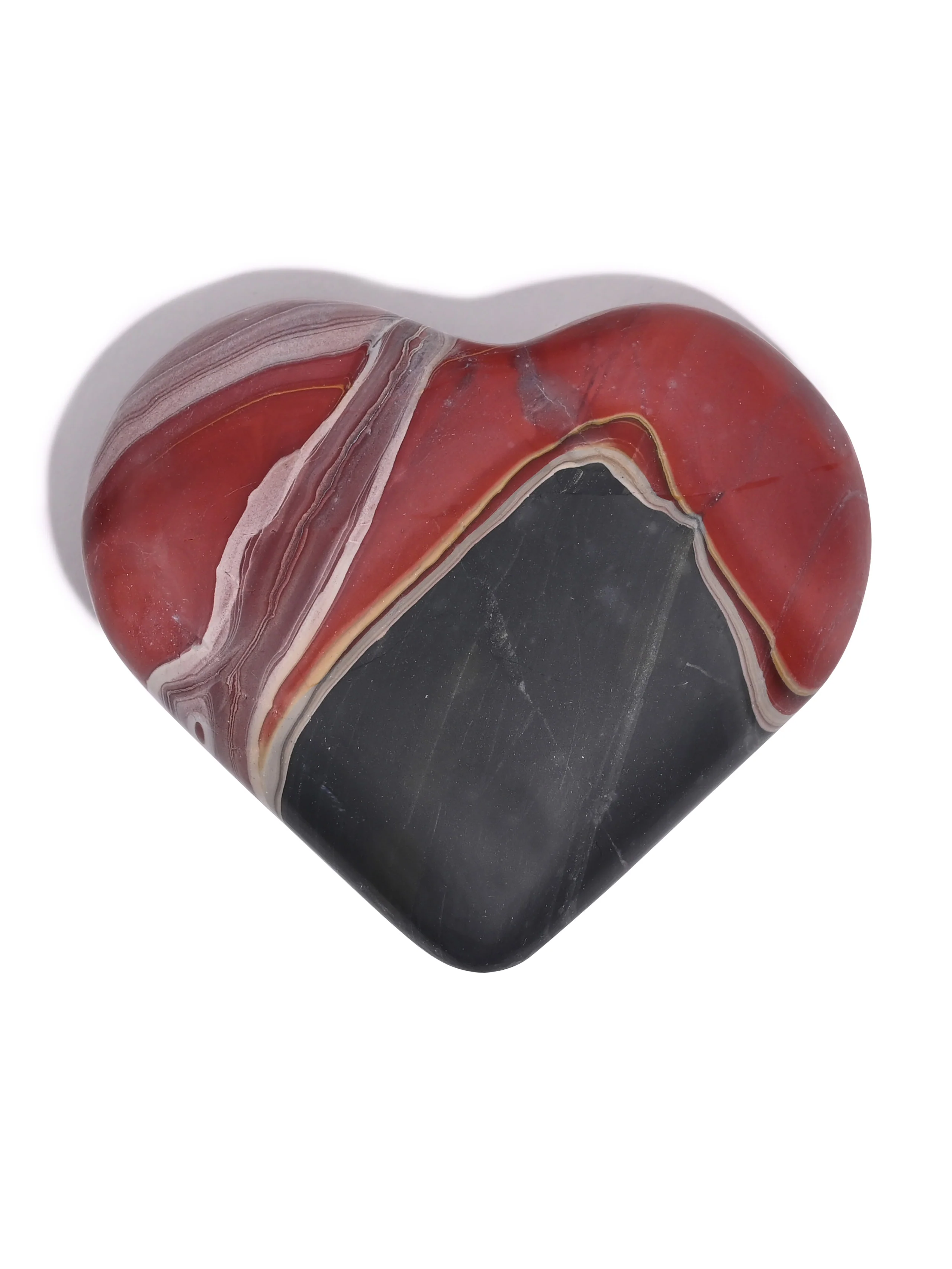 Rainbow Jasper Heart - Image 11