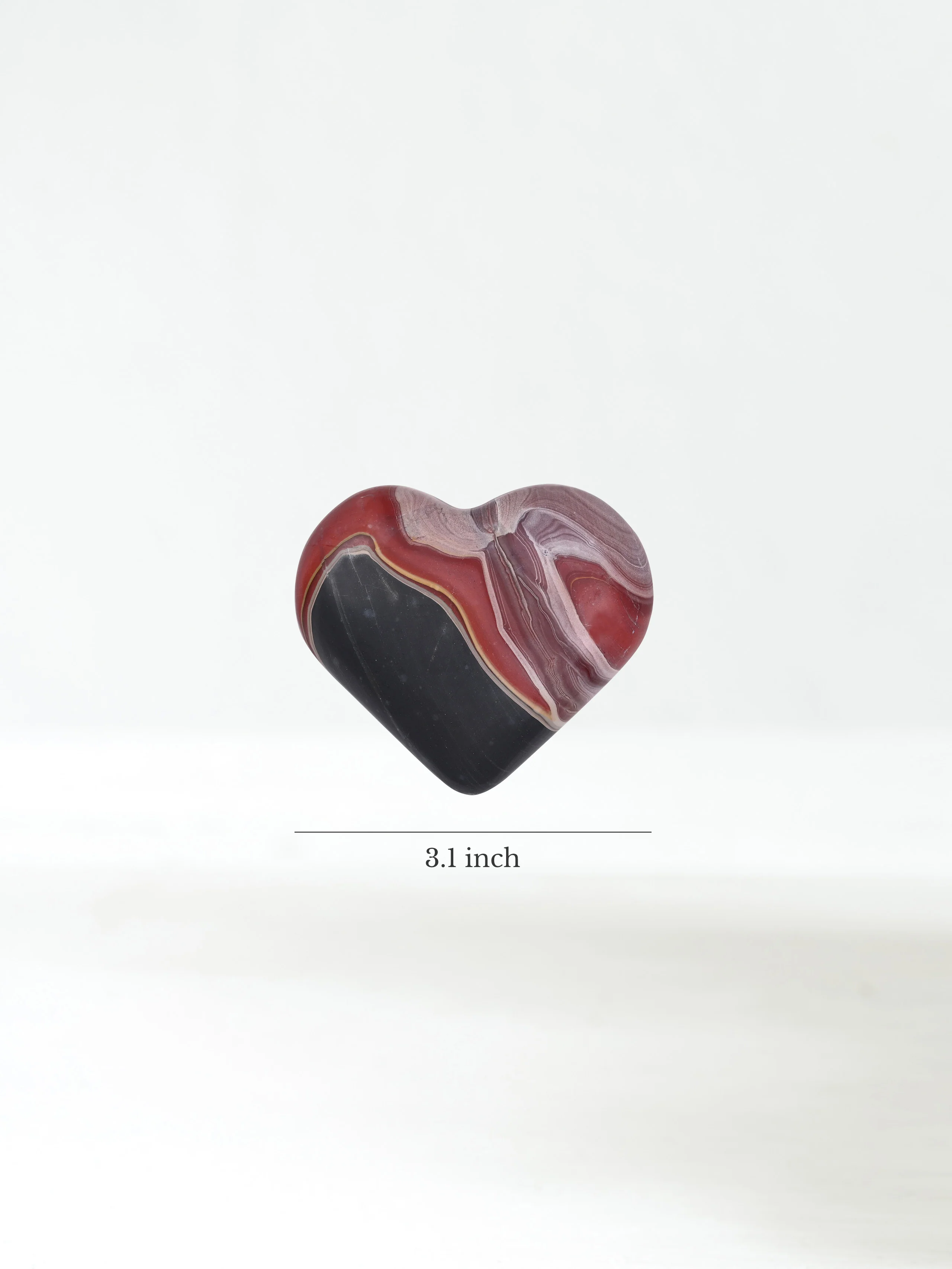Rainbow Jasper Heart - Image 12