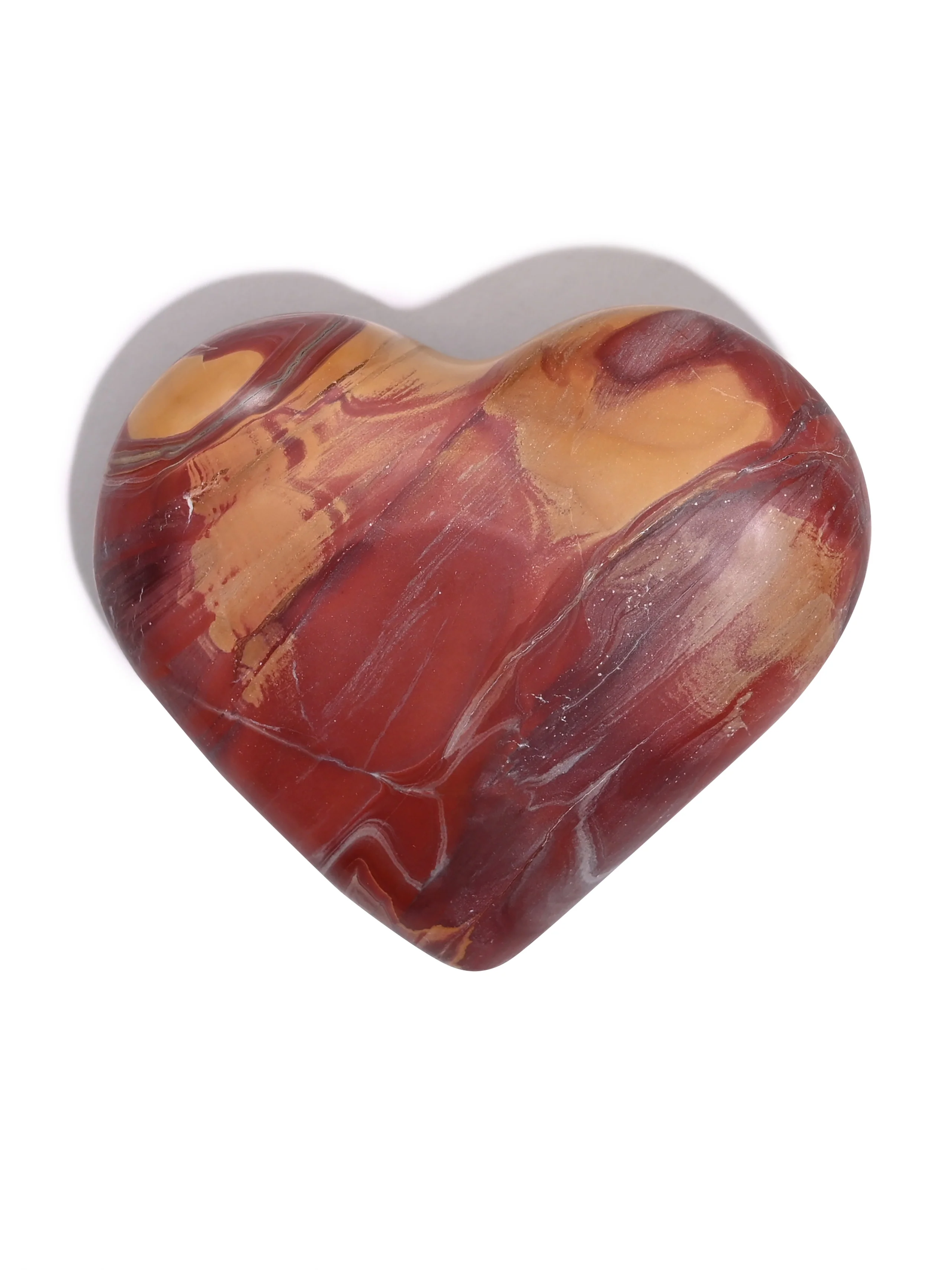 Rainbow Jasper Heart - Image 13