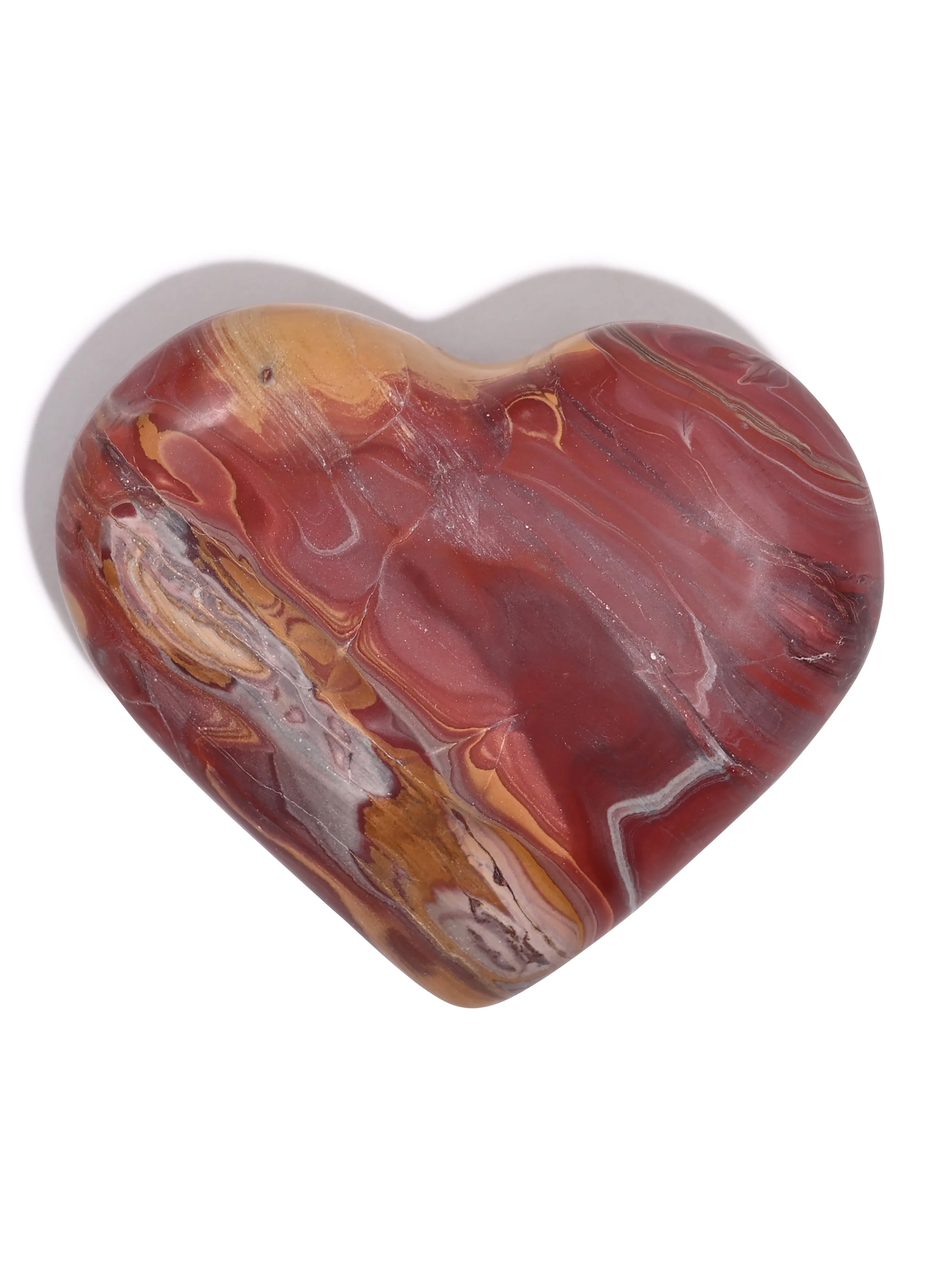 Rainbow Jasper Heart - Image 14