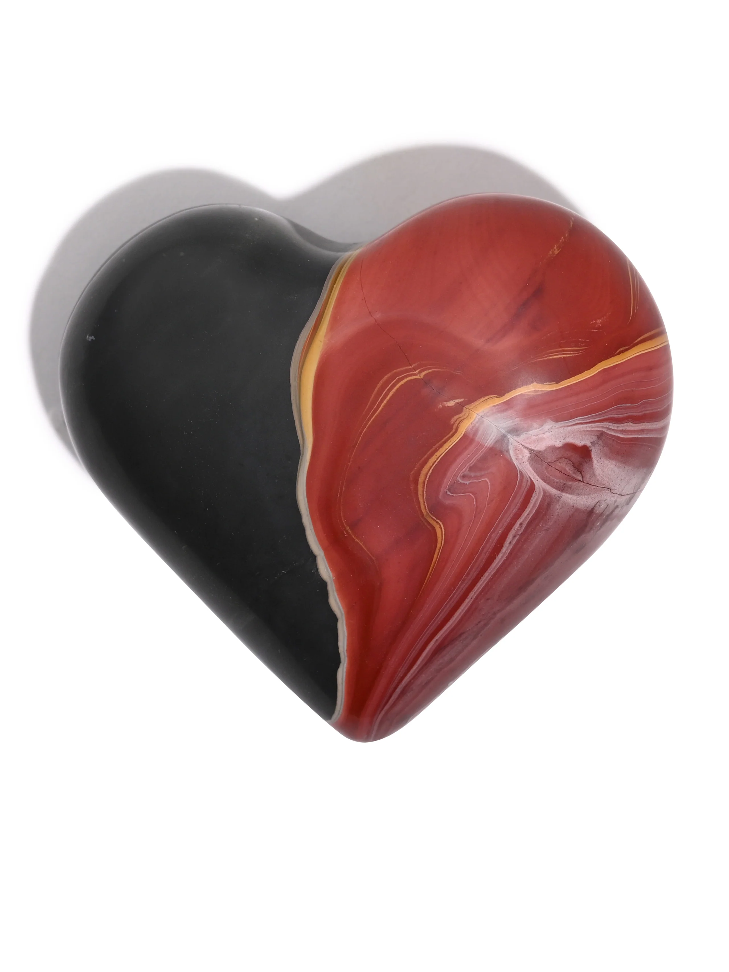 Rainbow Jasper Heart - Image 16