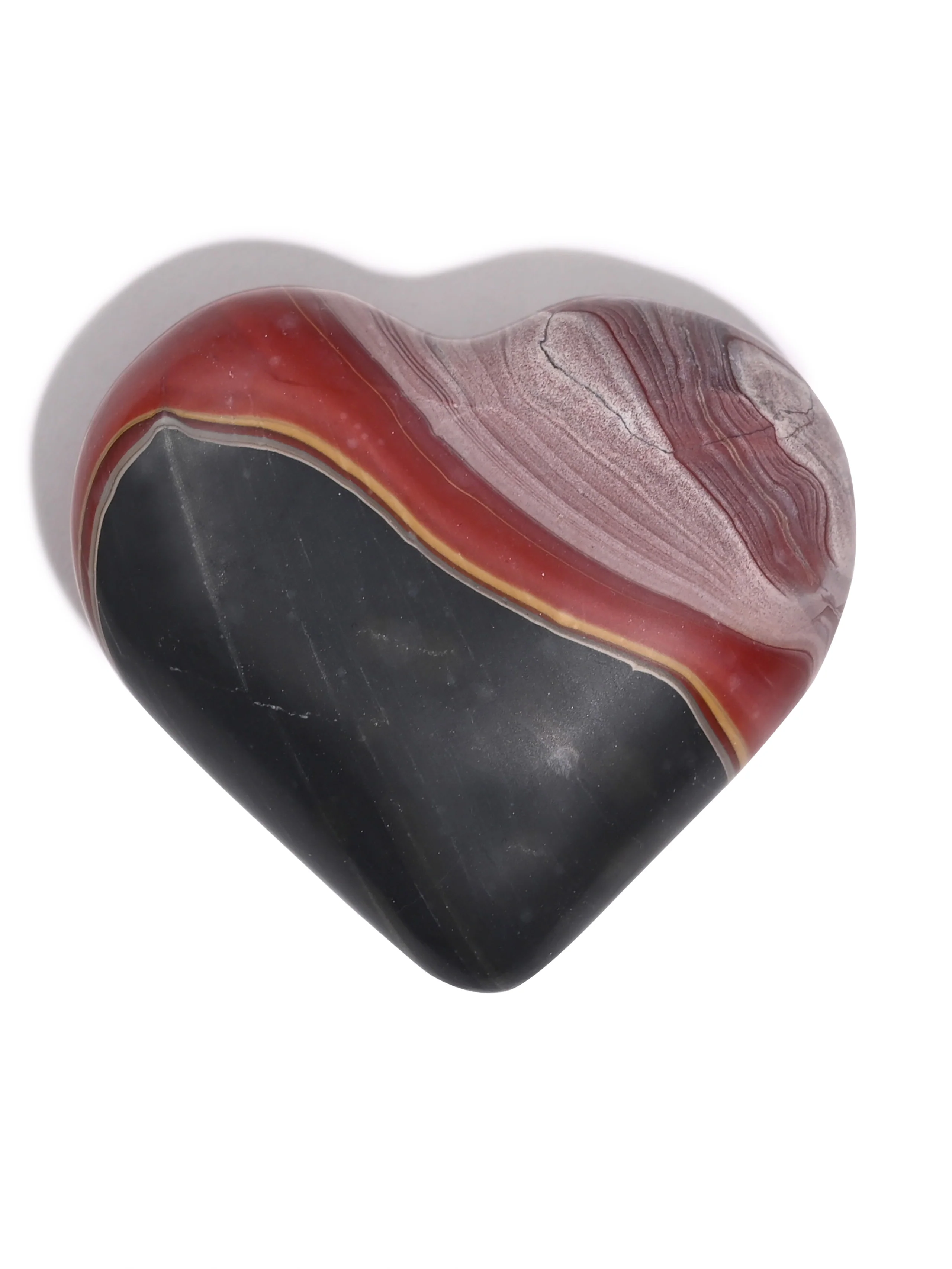 Rainbow Jasper Heart - Image 2