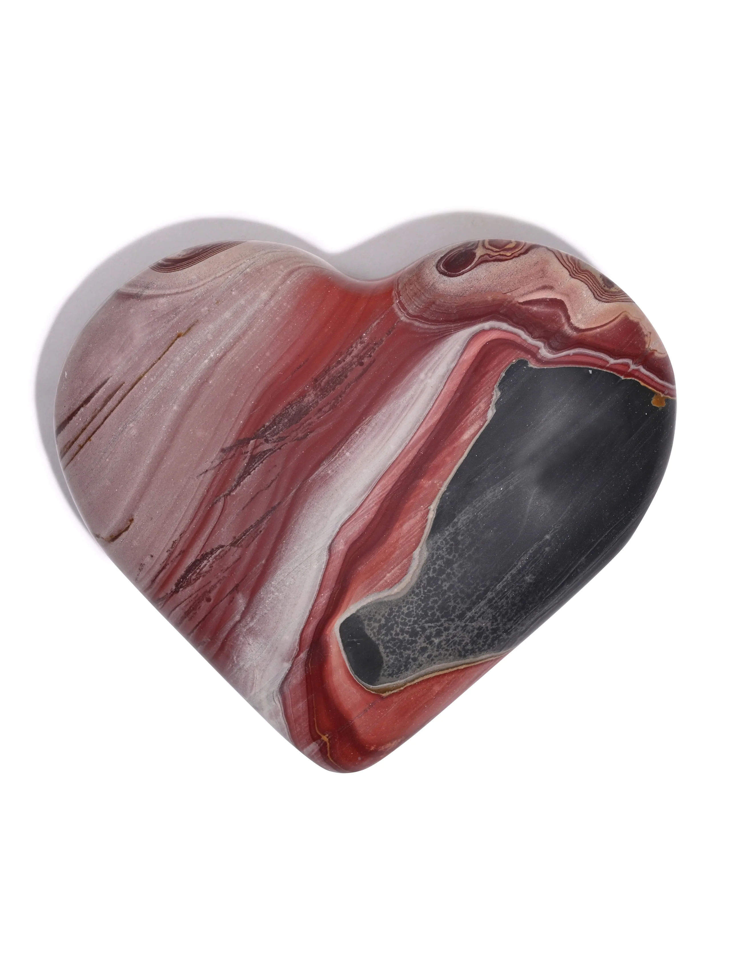 Rainbow Jasper Heart - Image 26