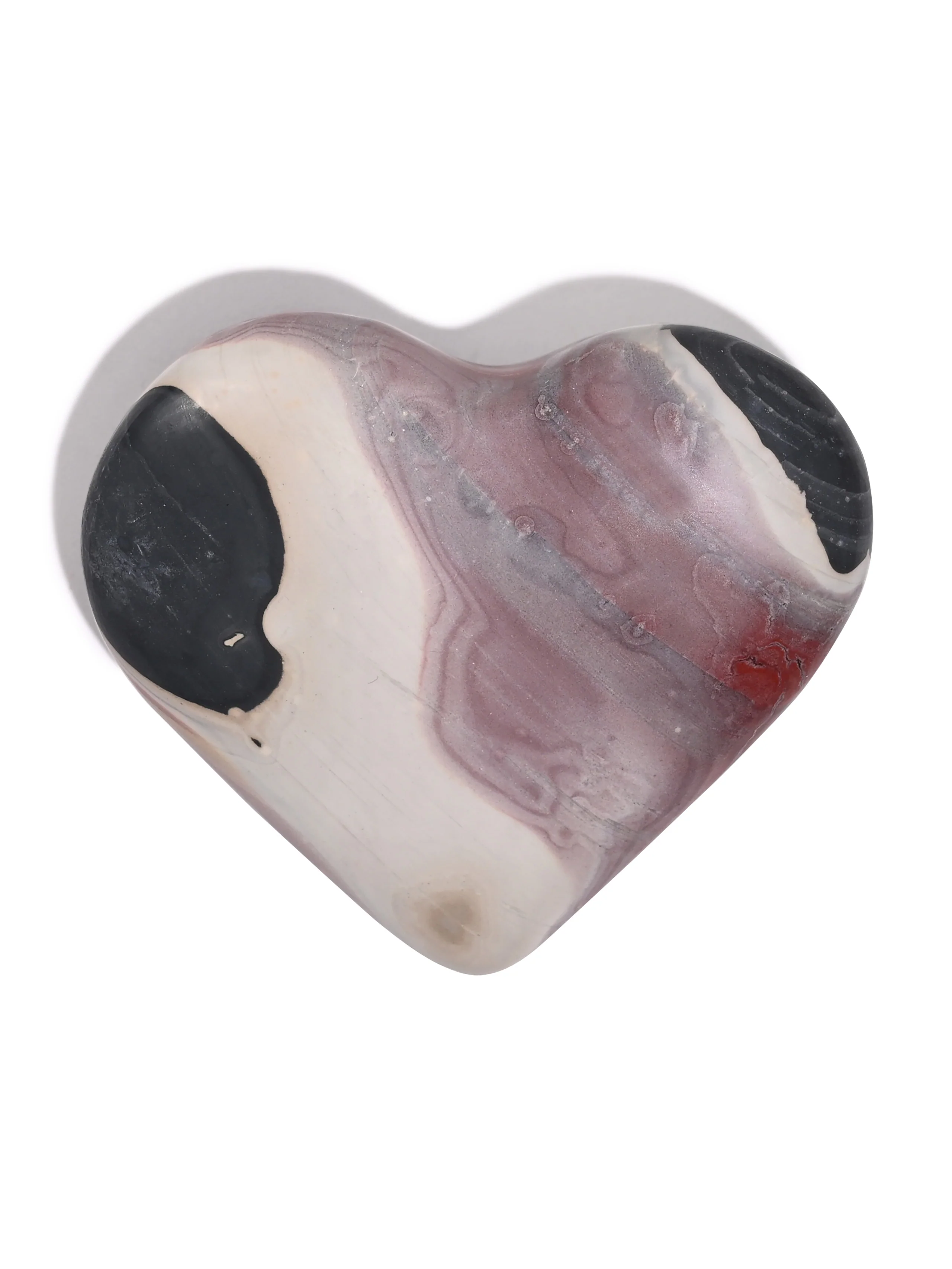 Rainbow Jasper Heart - Image 7
