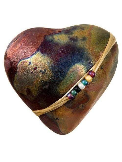 Raku Heart Rattle - Image 18