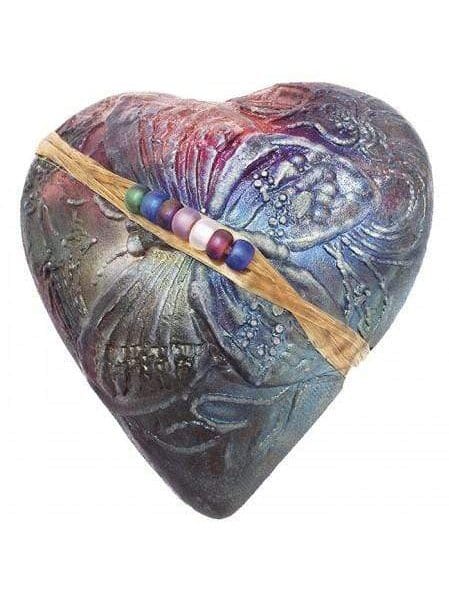 Raku Heart Rattle - Image 3