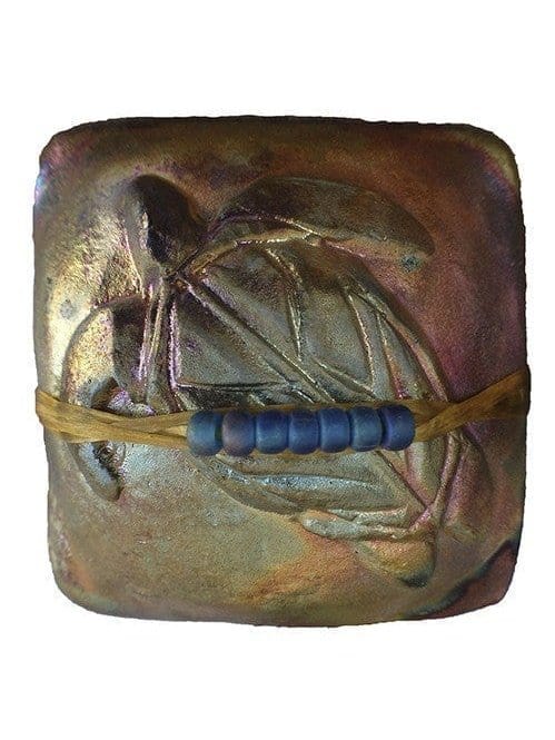 Raku Square Rattle - Image 3