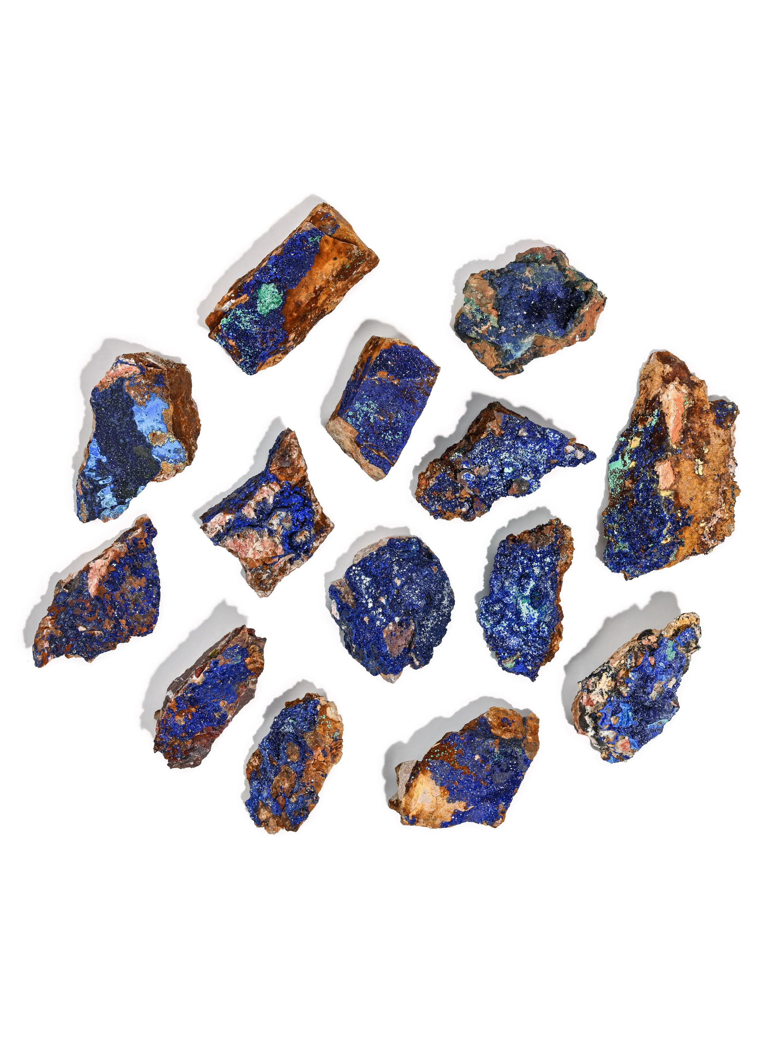 Raw Azurite with Malachite - Image 8
