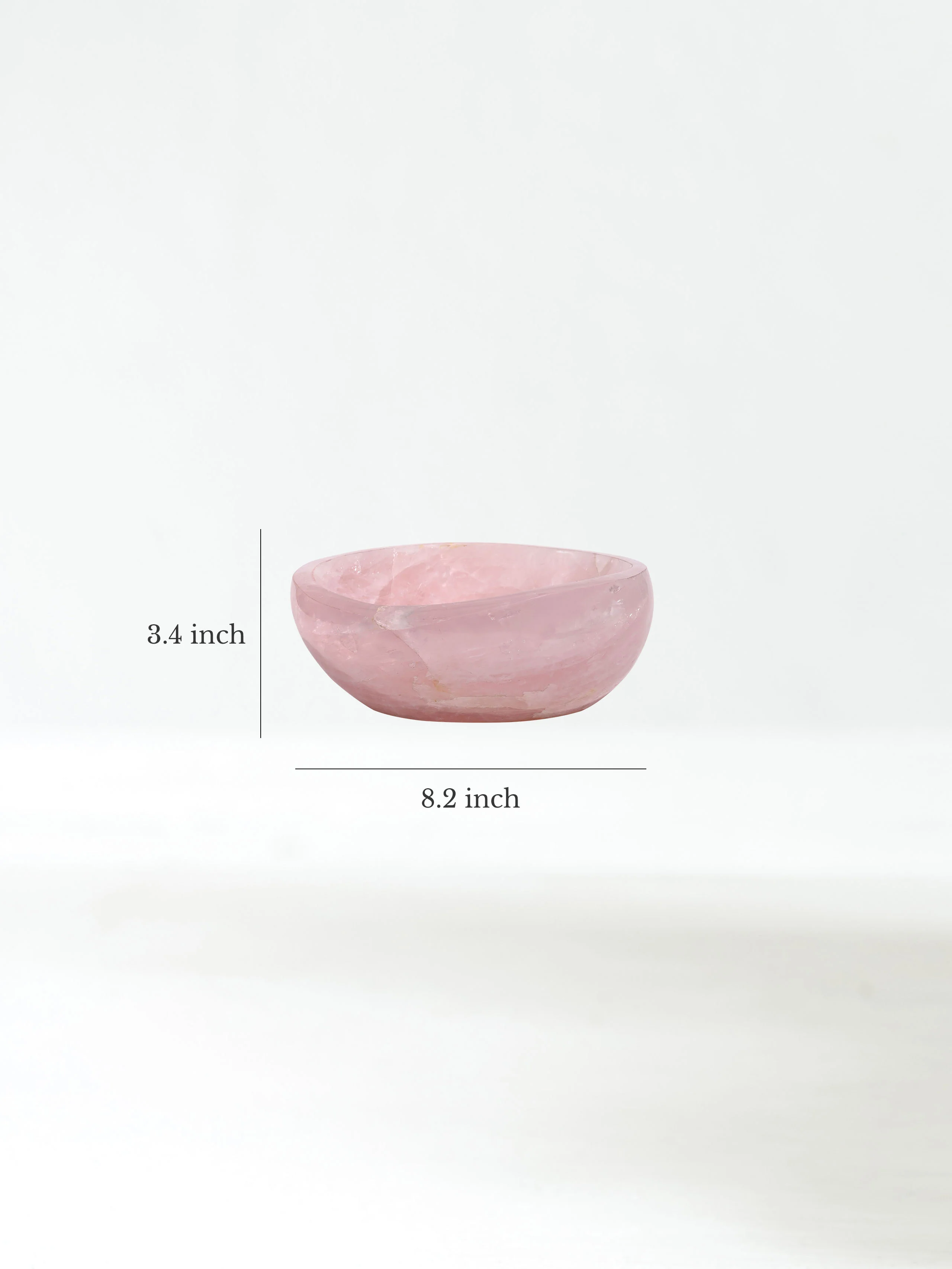 Rose Quartz Crystal Bowl - Image 10