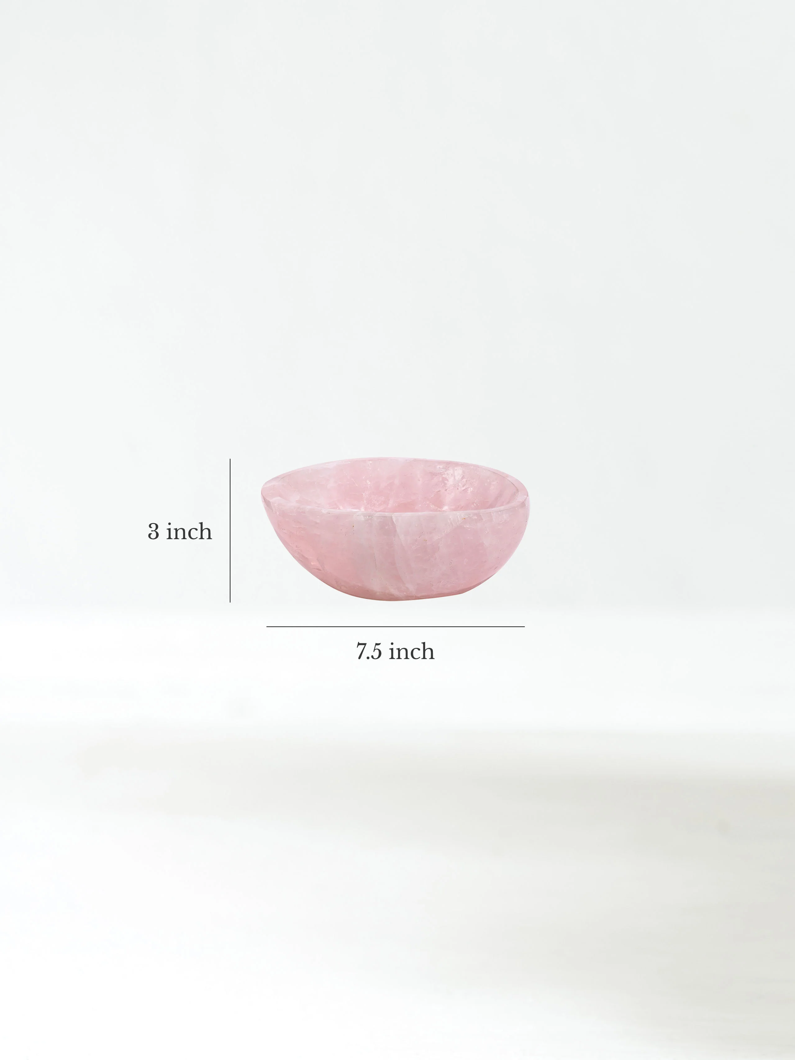 Rose Quartz Crystal Bowl - Image 15