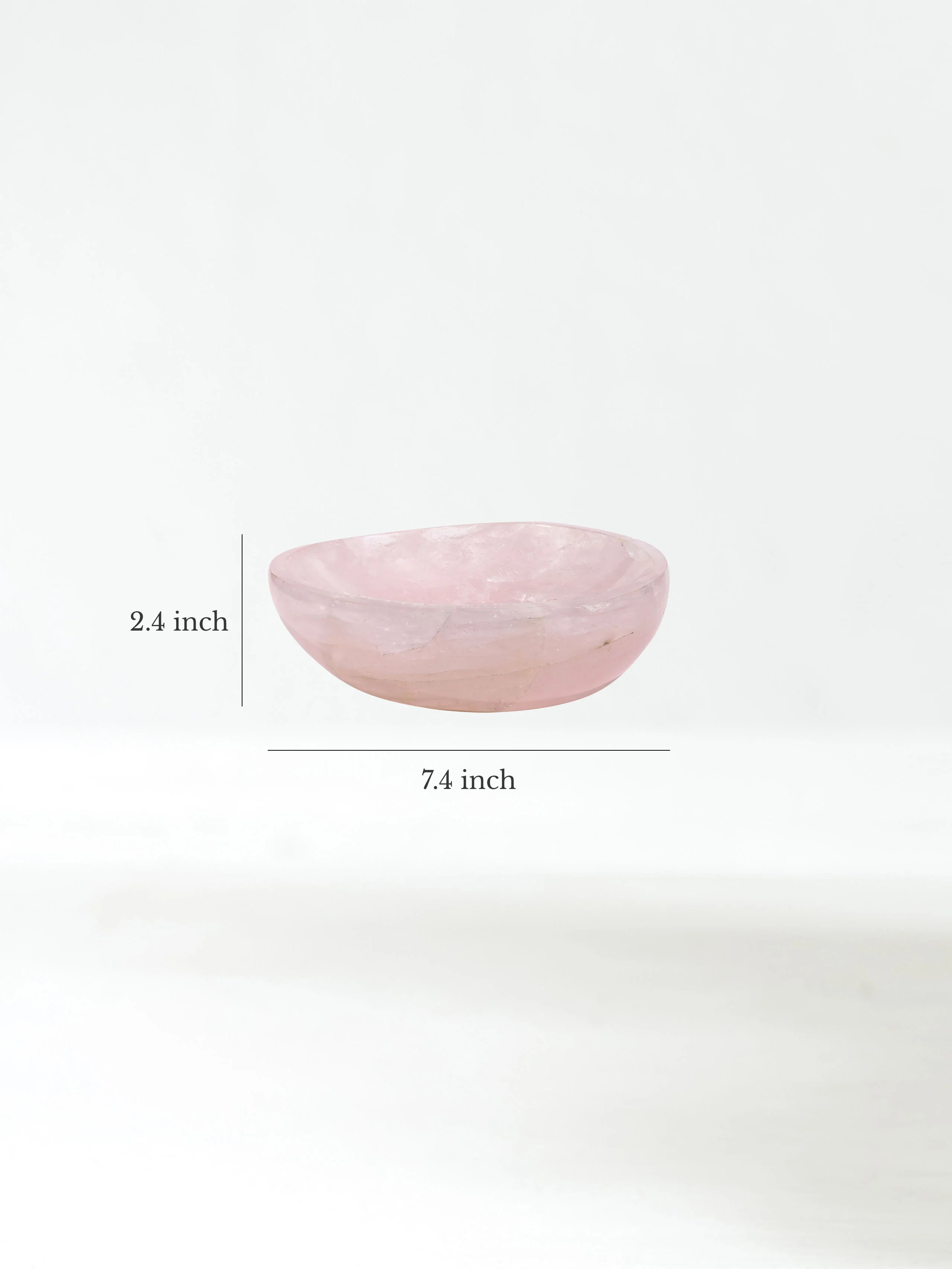 Rose Quartz Crystal Bowl - Image 25
