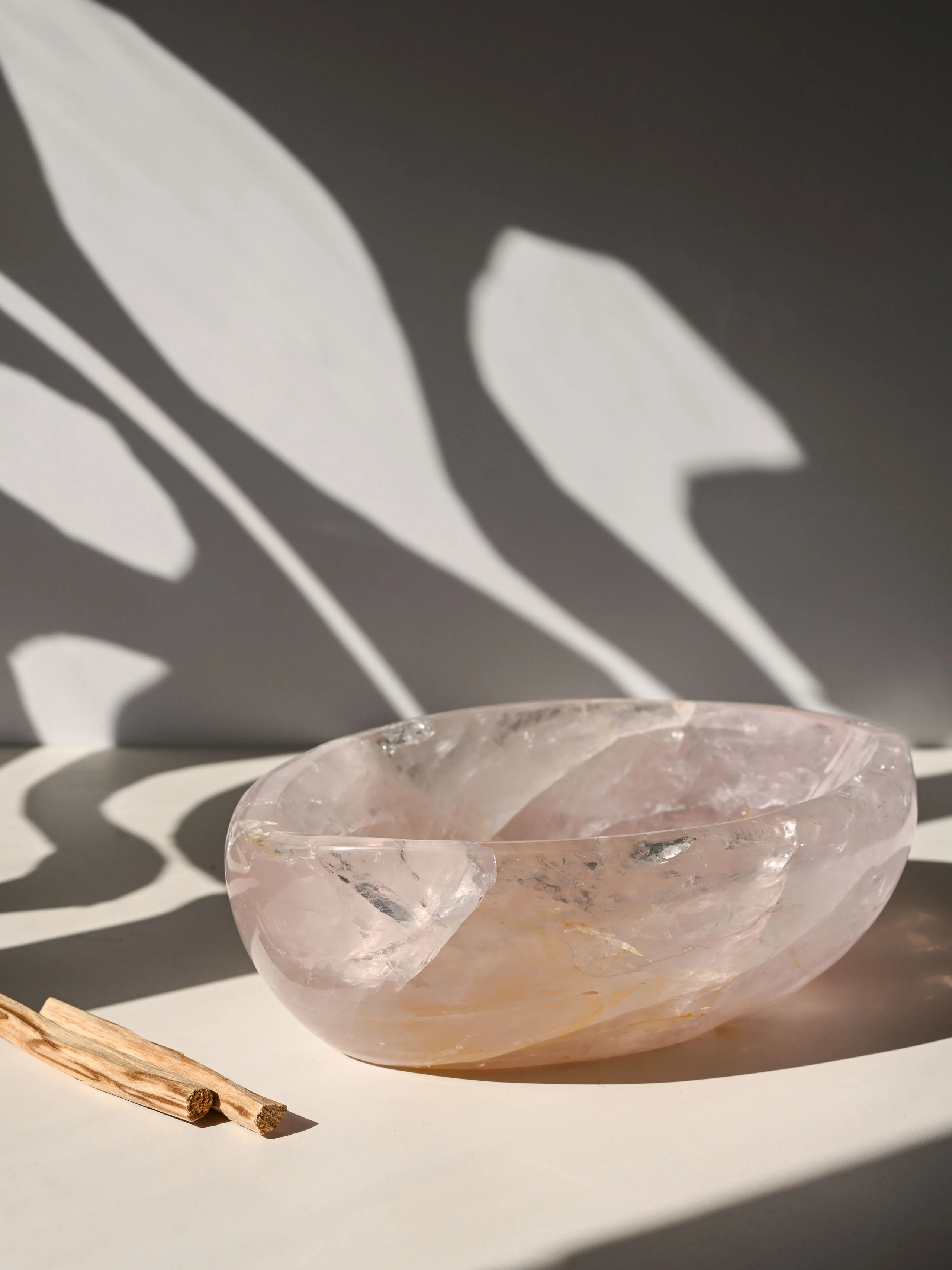 Rose Quartz Crystal Bowl - Image 26