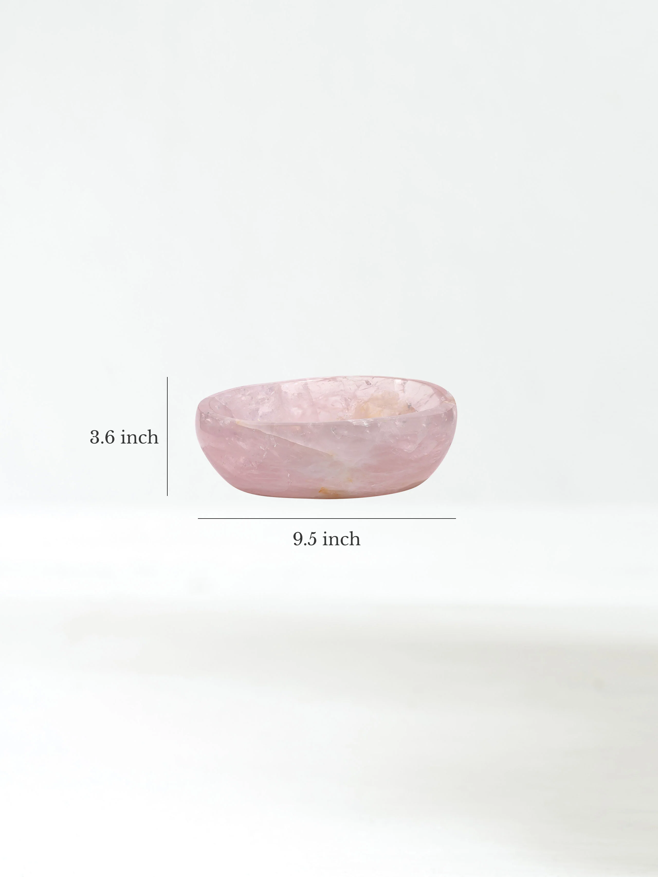 Rose Quartz Crystal Bowl - Image 30