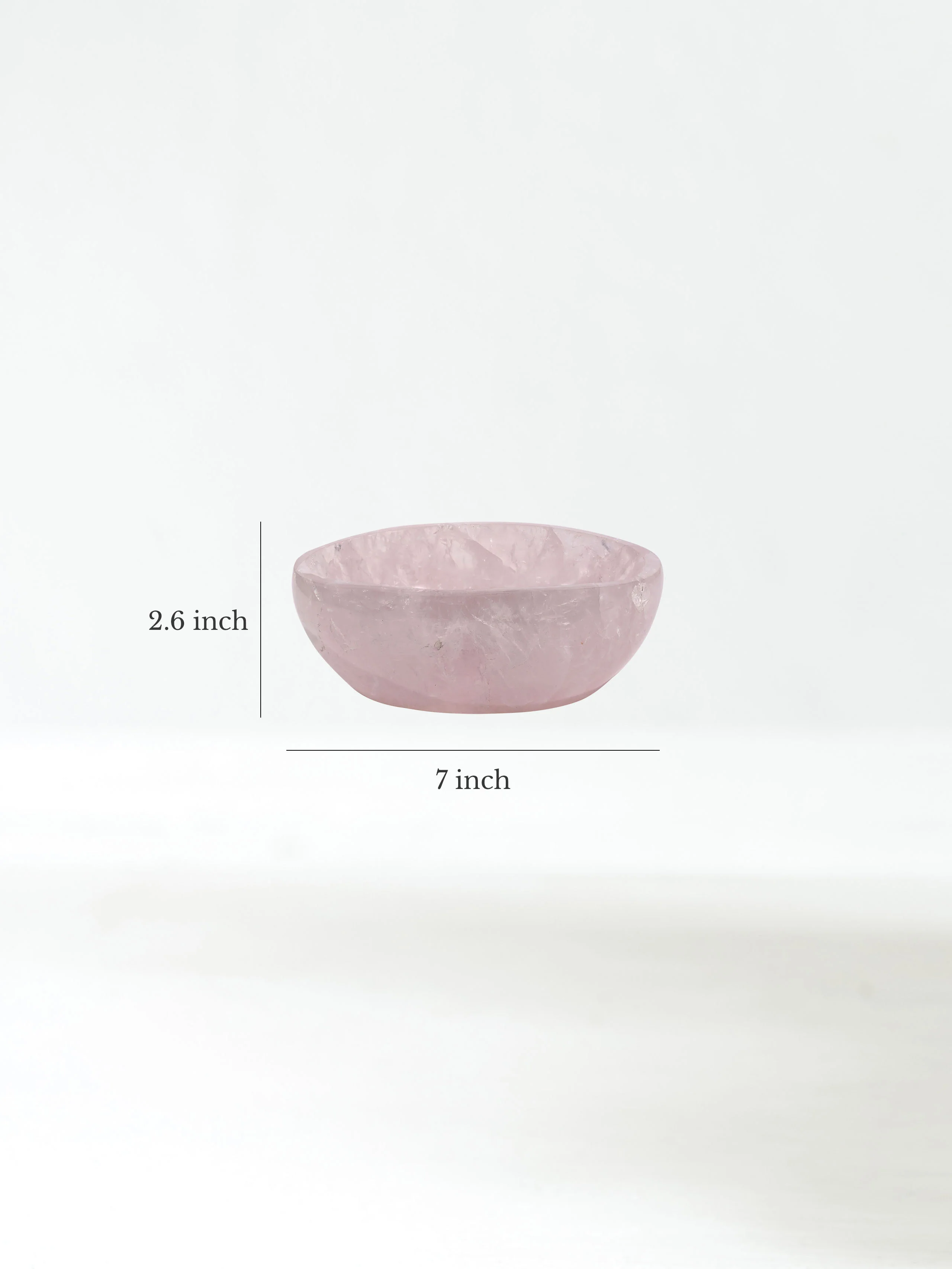 Rose Quartz Crystal Bowl - Image 35