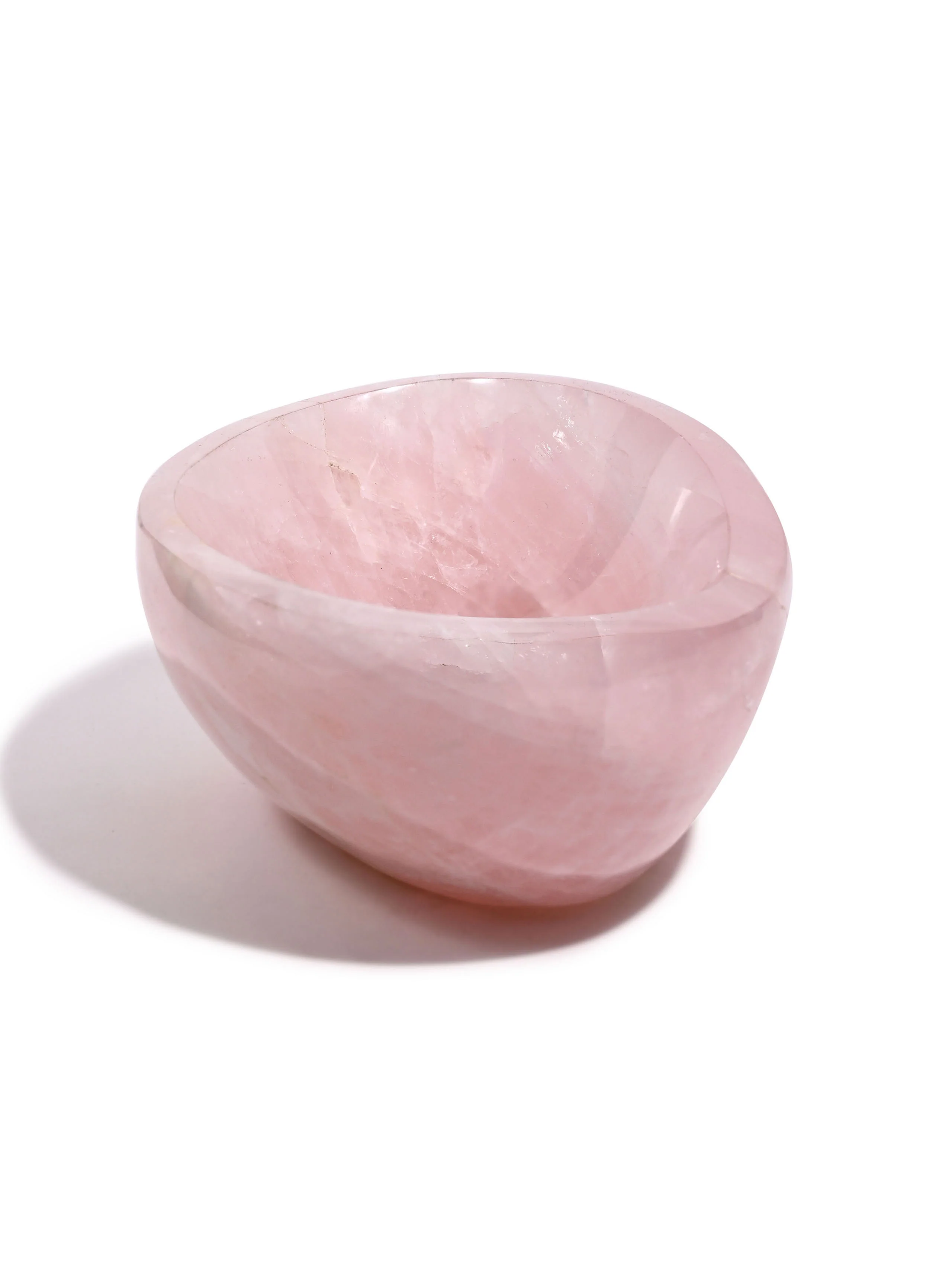 Rose Quartz Crystal Bowl - Image 8