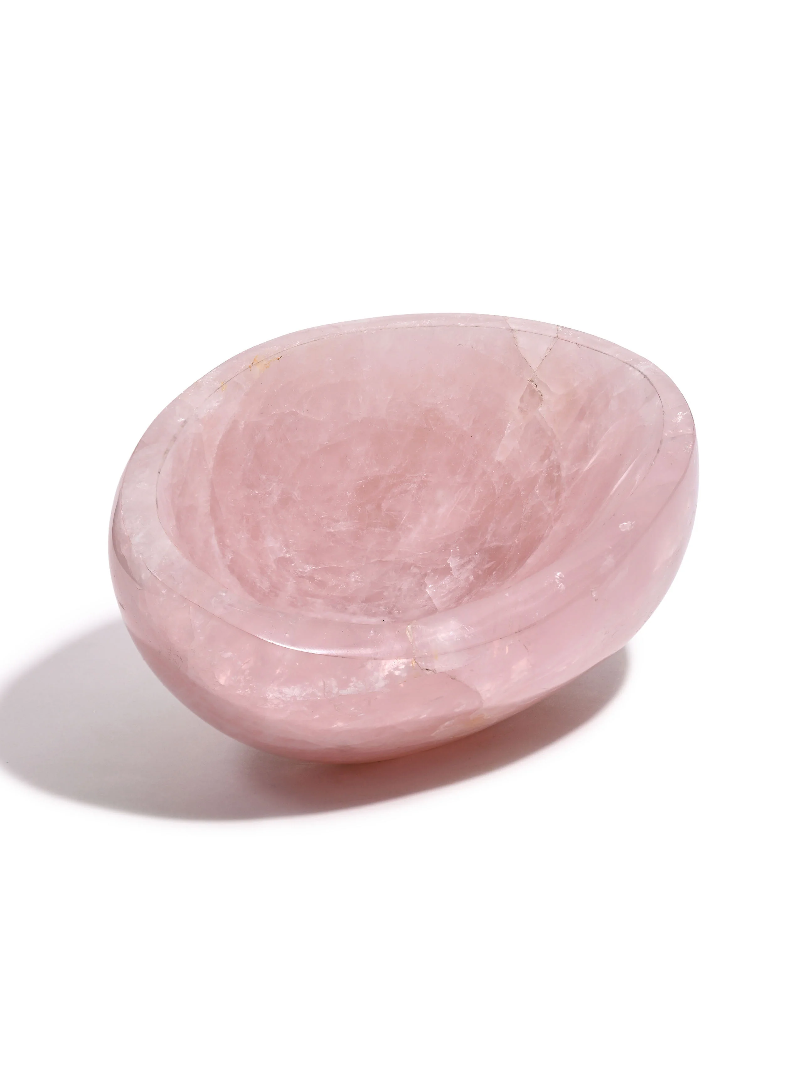 Rose Quartz Crystal Bowl - Image 9