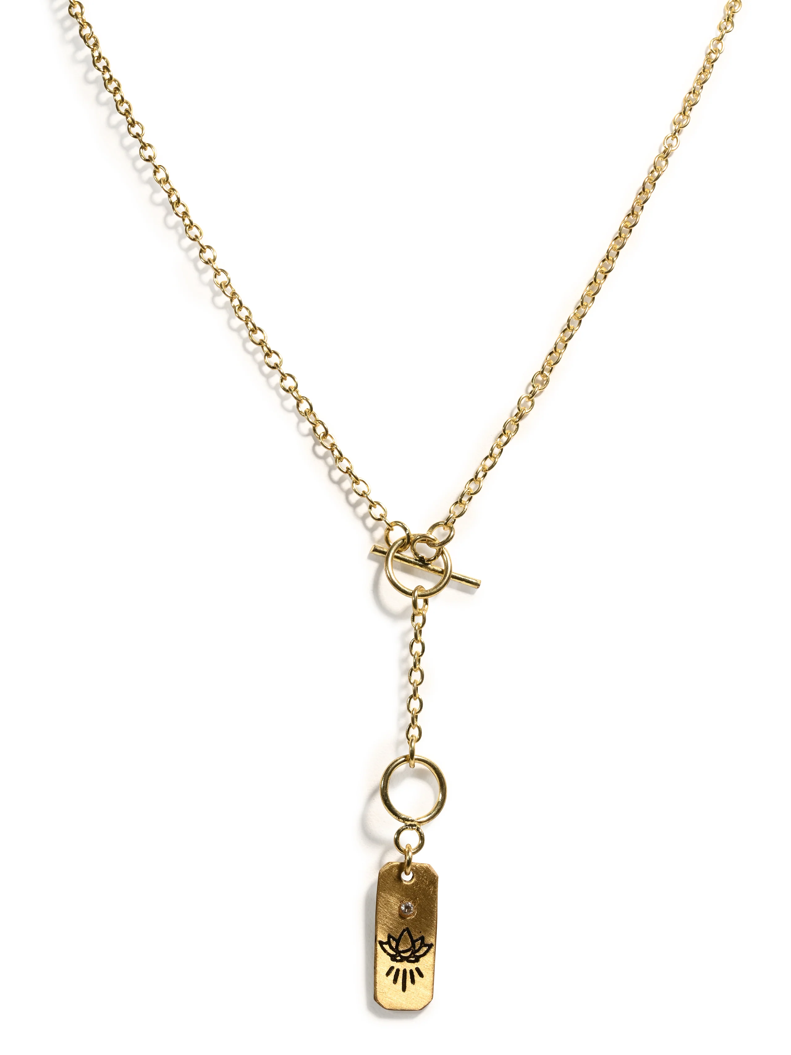 Ruchi Dainty Charm Drop Lariat Necklace - Image 17