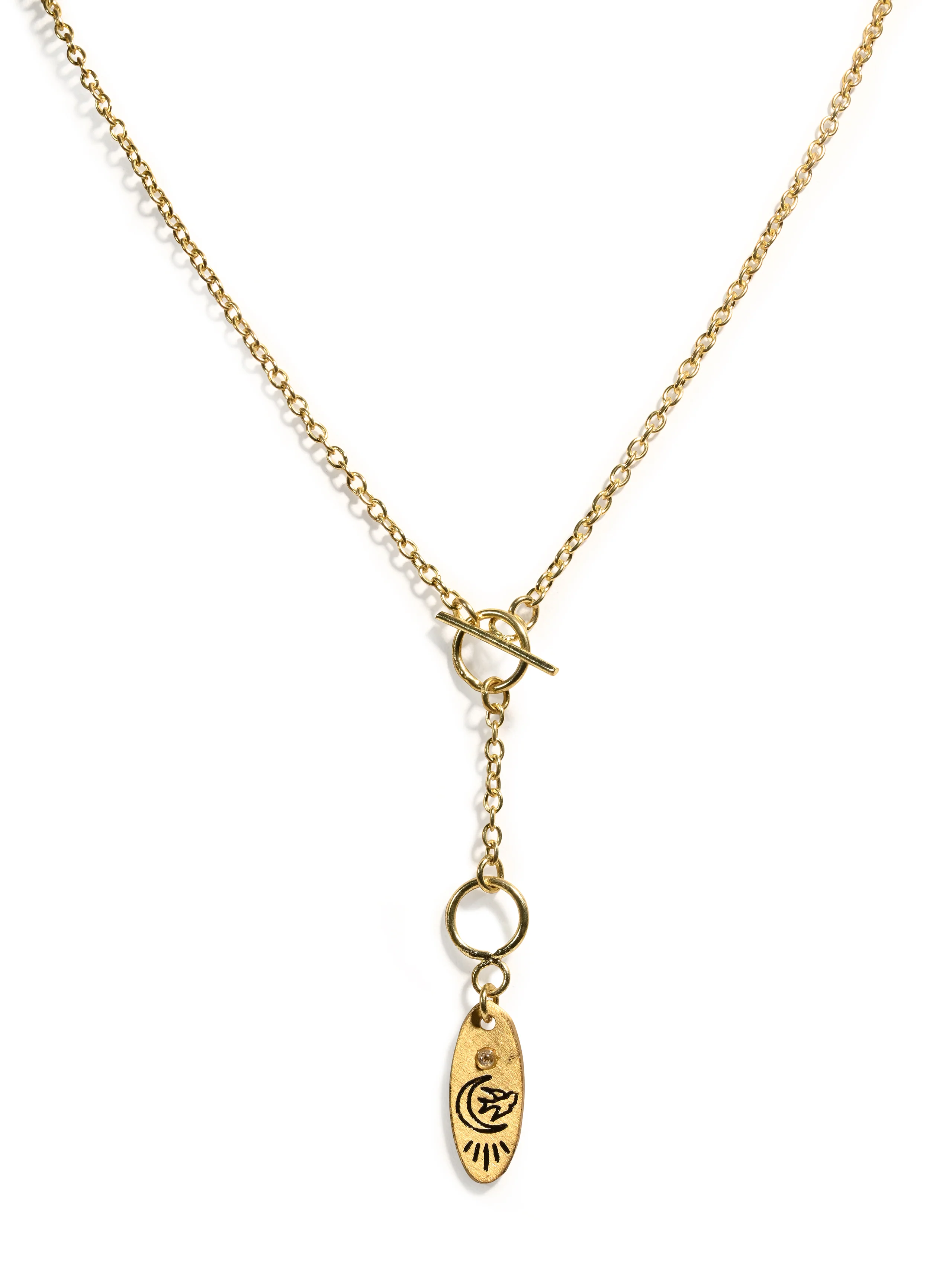 Ruchi Dainty Charm Drop Lariat Necklace - Image 18