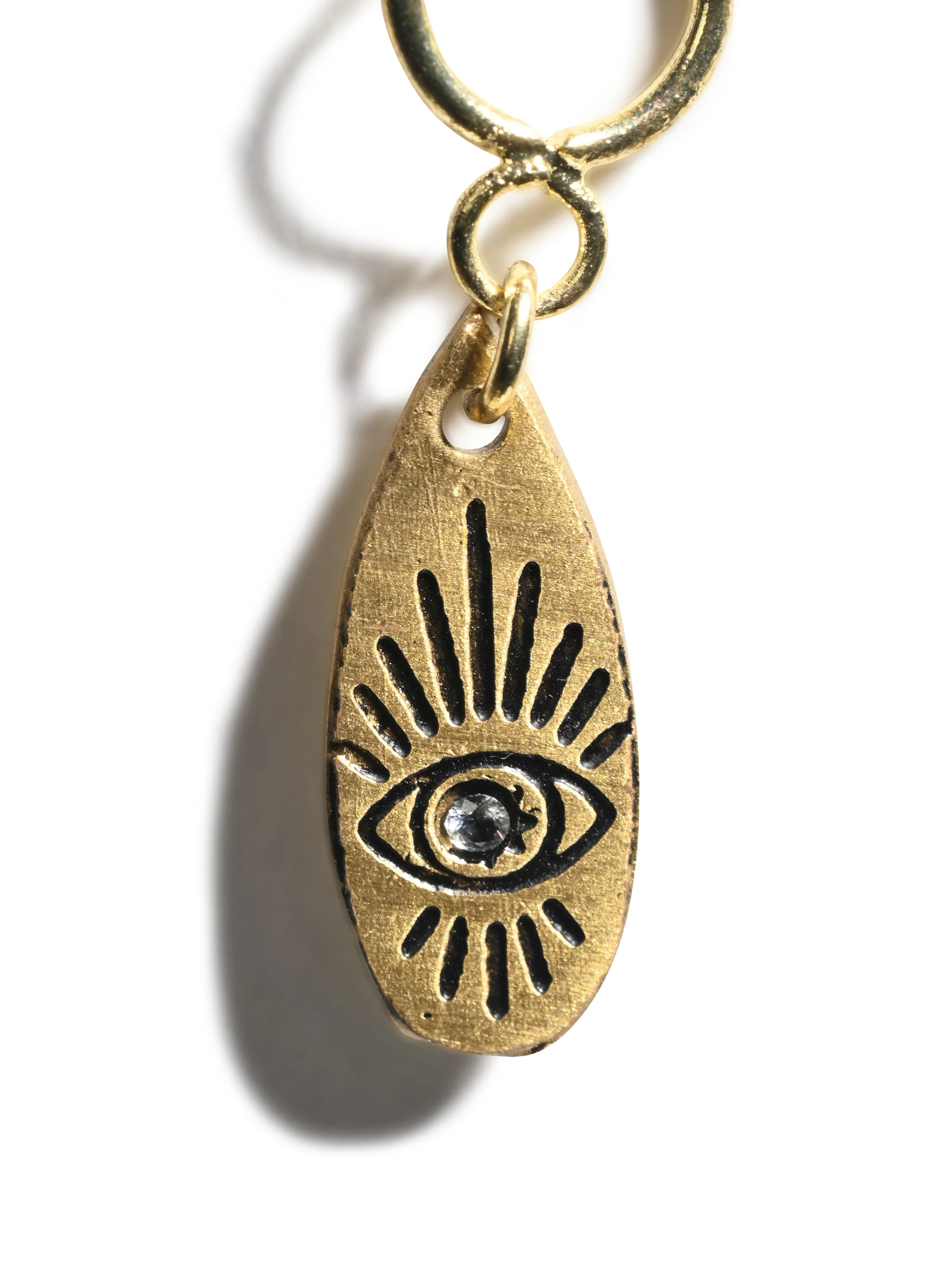 Ruchi Dainty Charm Drop Lariat Necklace - Image 4