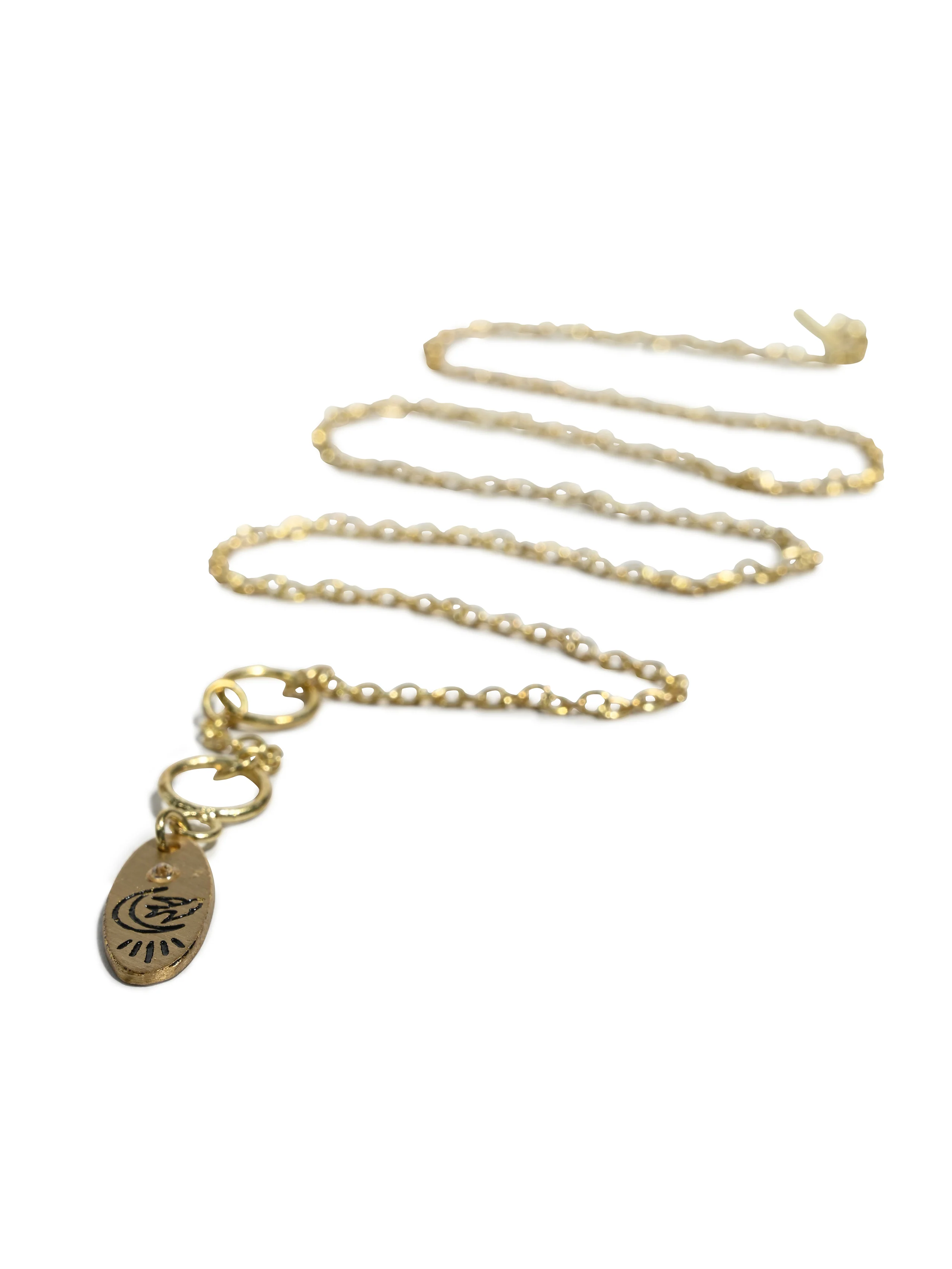 Ruchi Dainty Charm Drop Lariat Necklace - Image 9