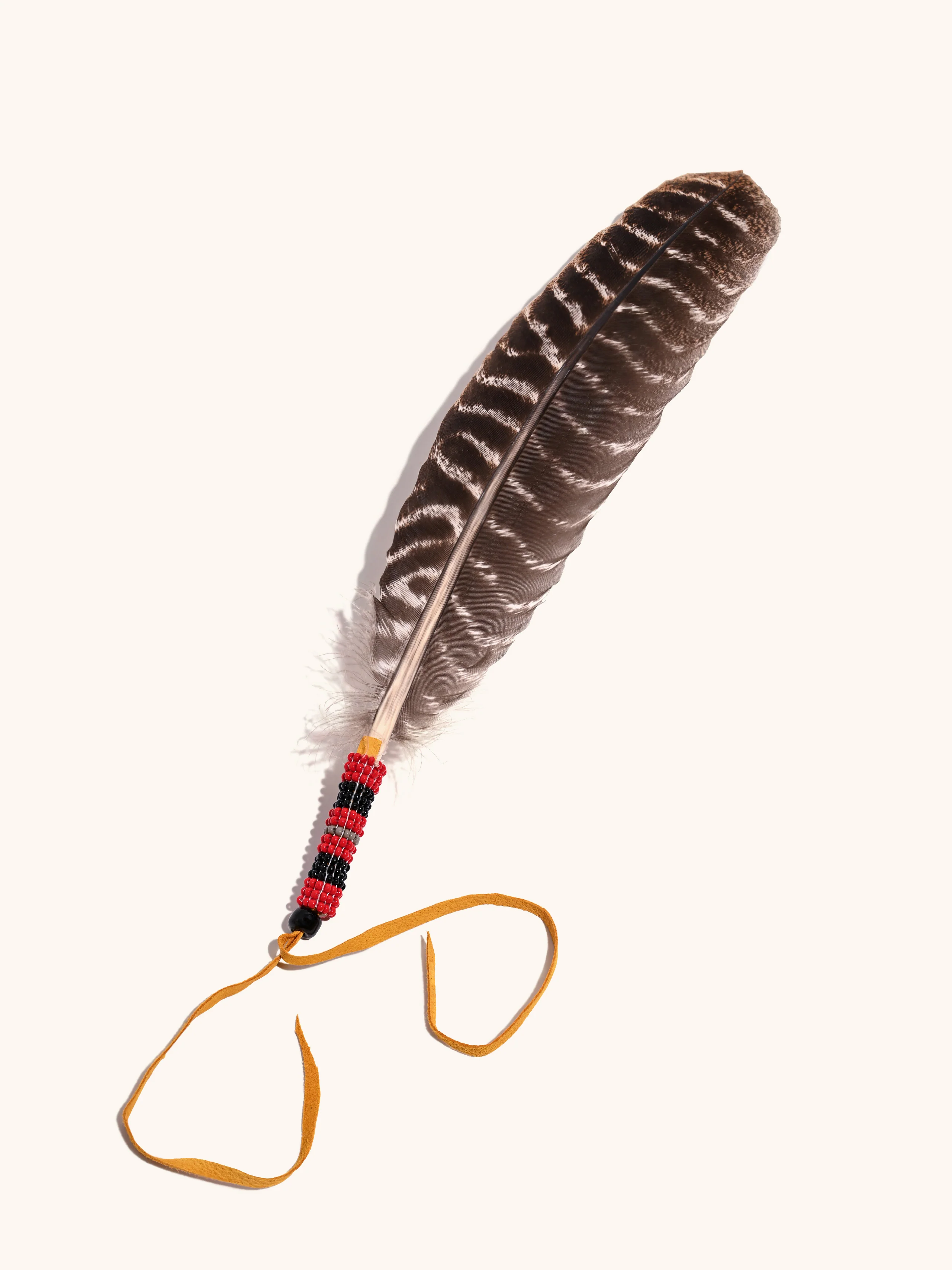 Sacred Prayer Feather - Beaded Wrap - Image 11