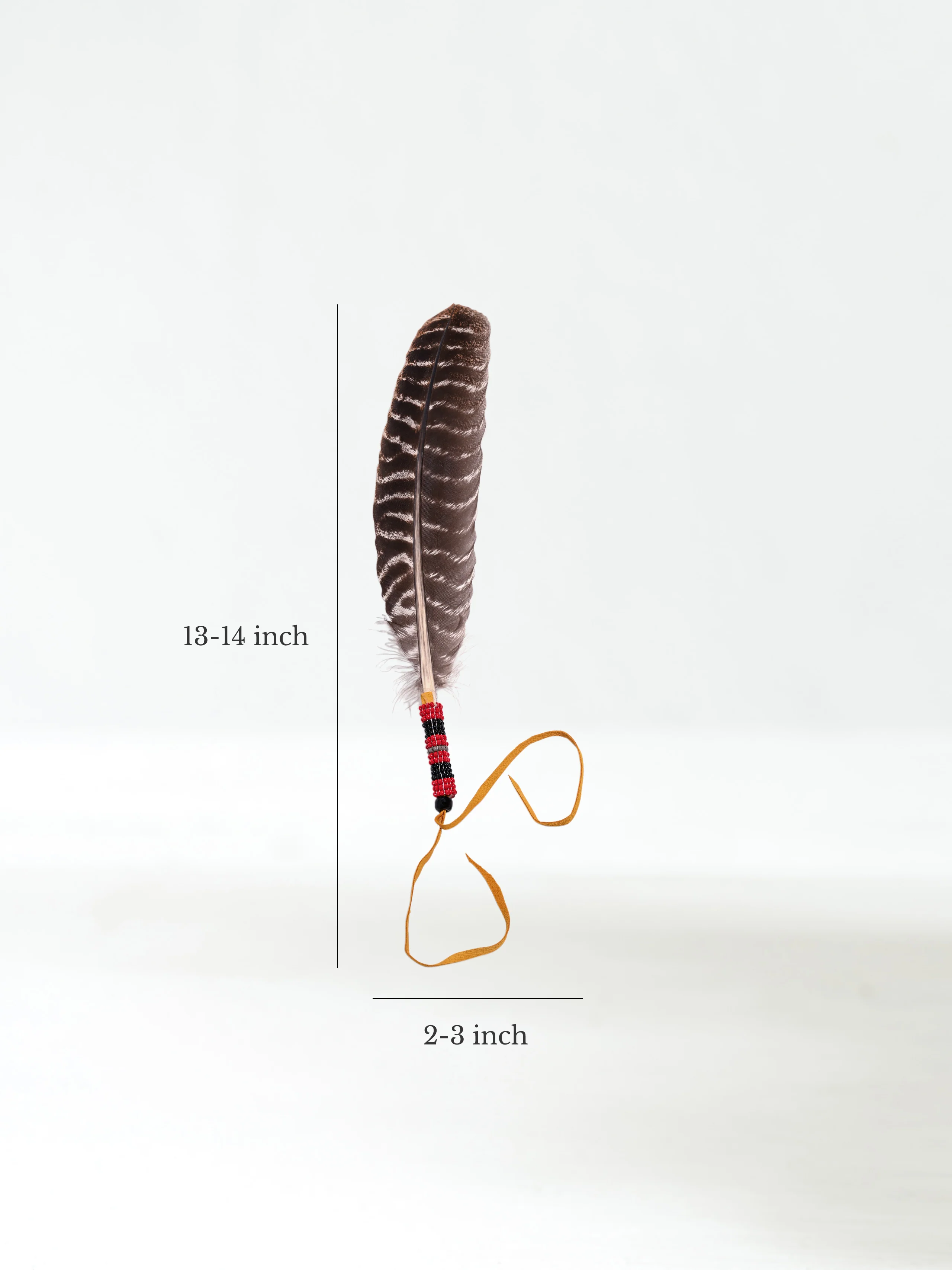 Sacred Prayer Feather - Beaded Wrap - Image 15