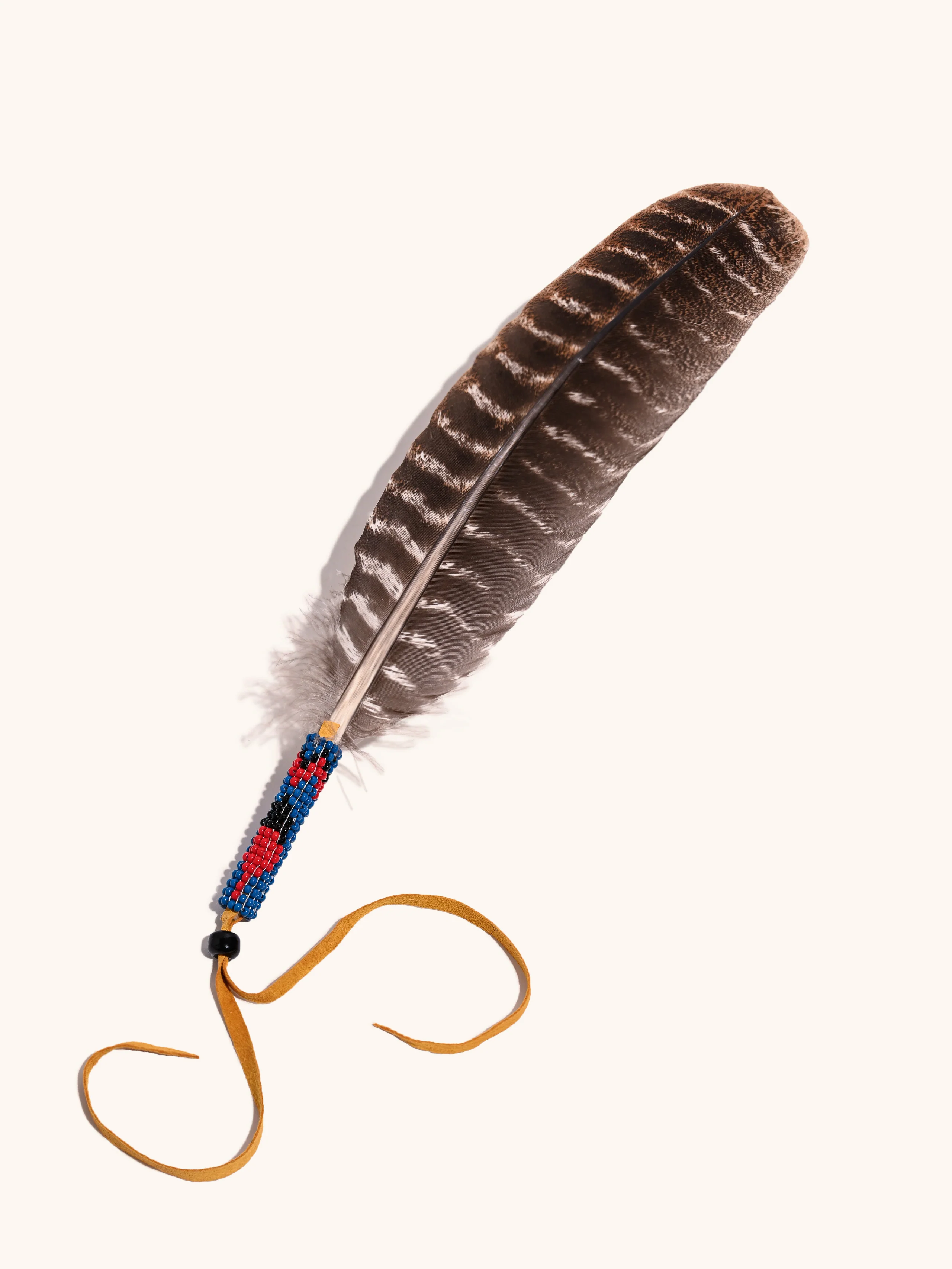 Sacred Prayer Feather - Beaded Wrap - Image 16
