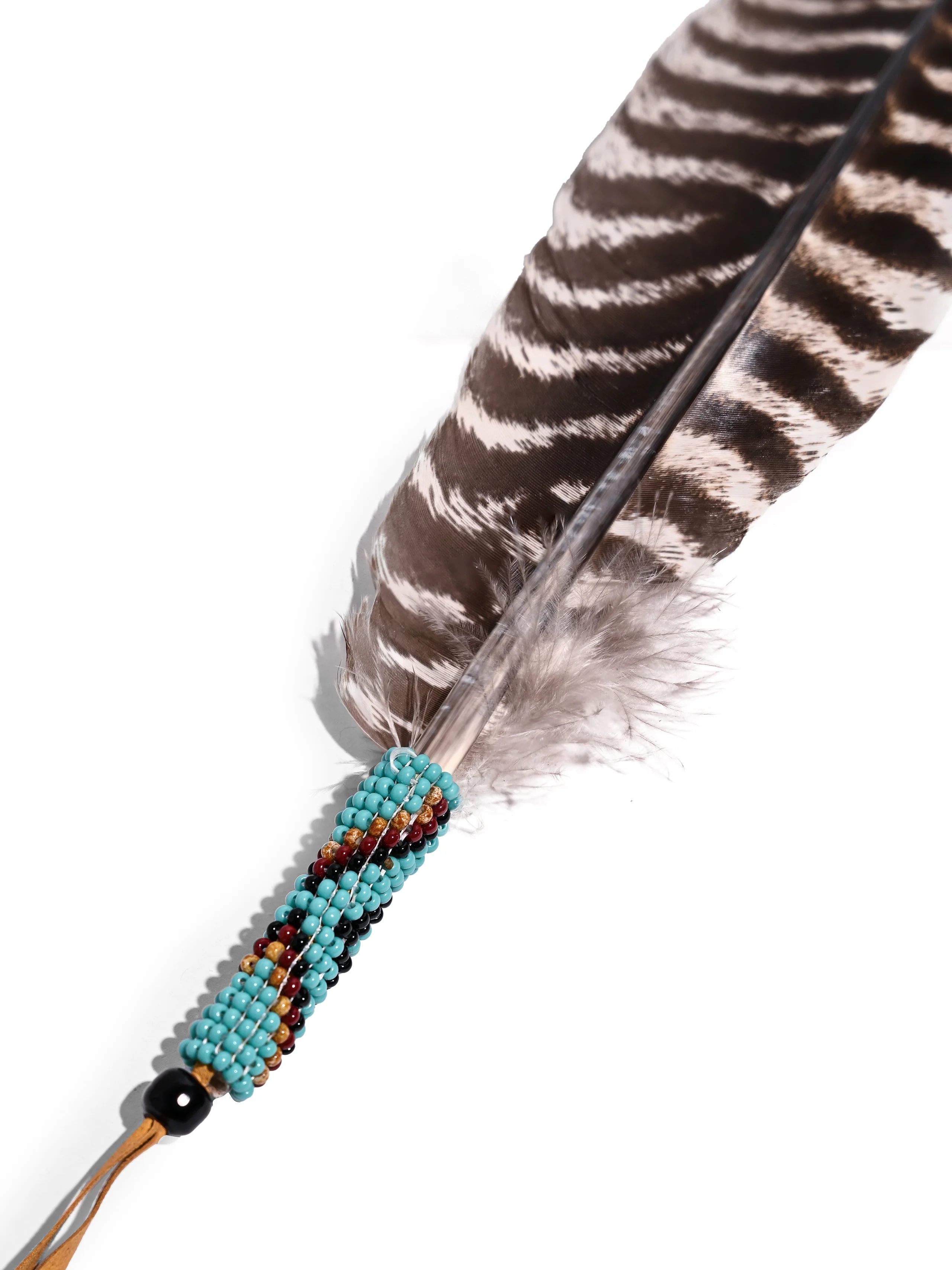 Sacred Prayer Feather - Beaded Wrap - Image 22