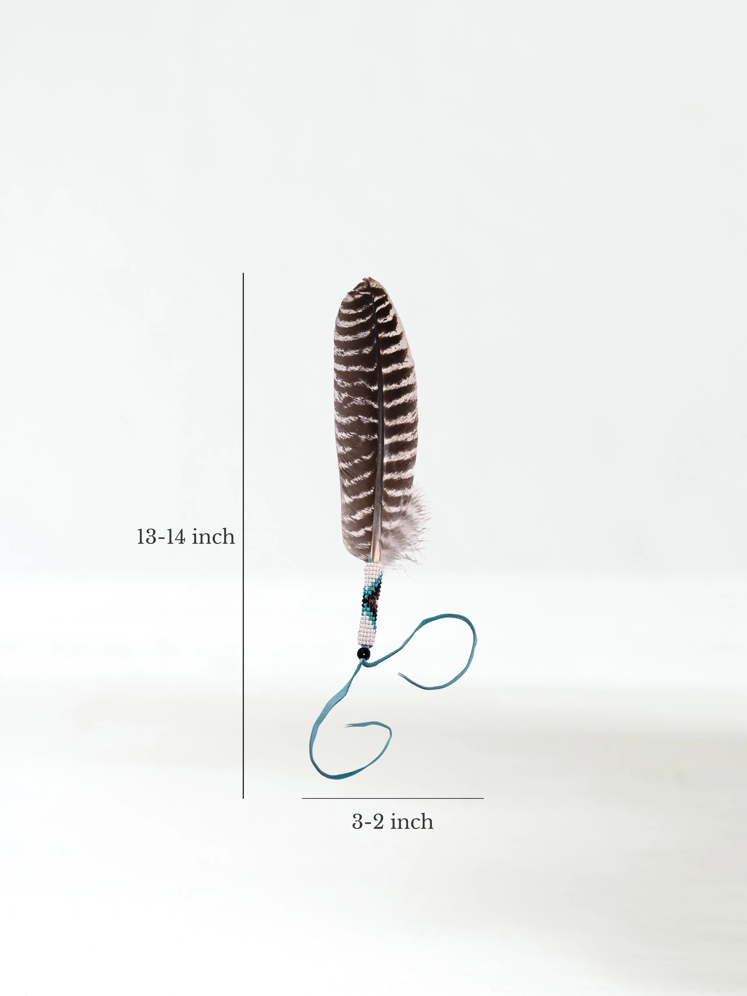 Sacred Prayer Feather - Beaded Wrap - Image 24