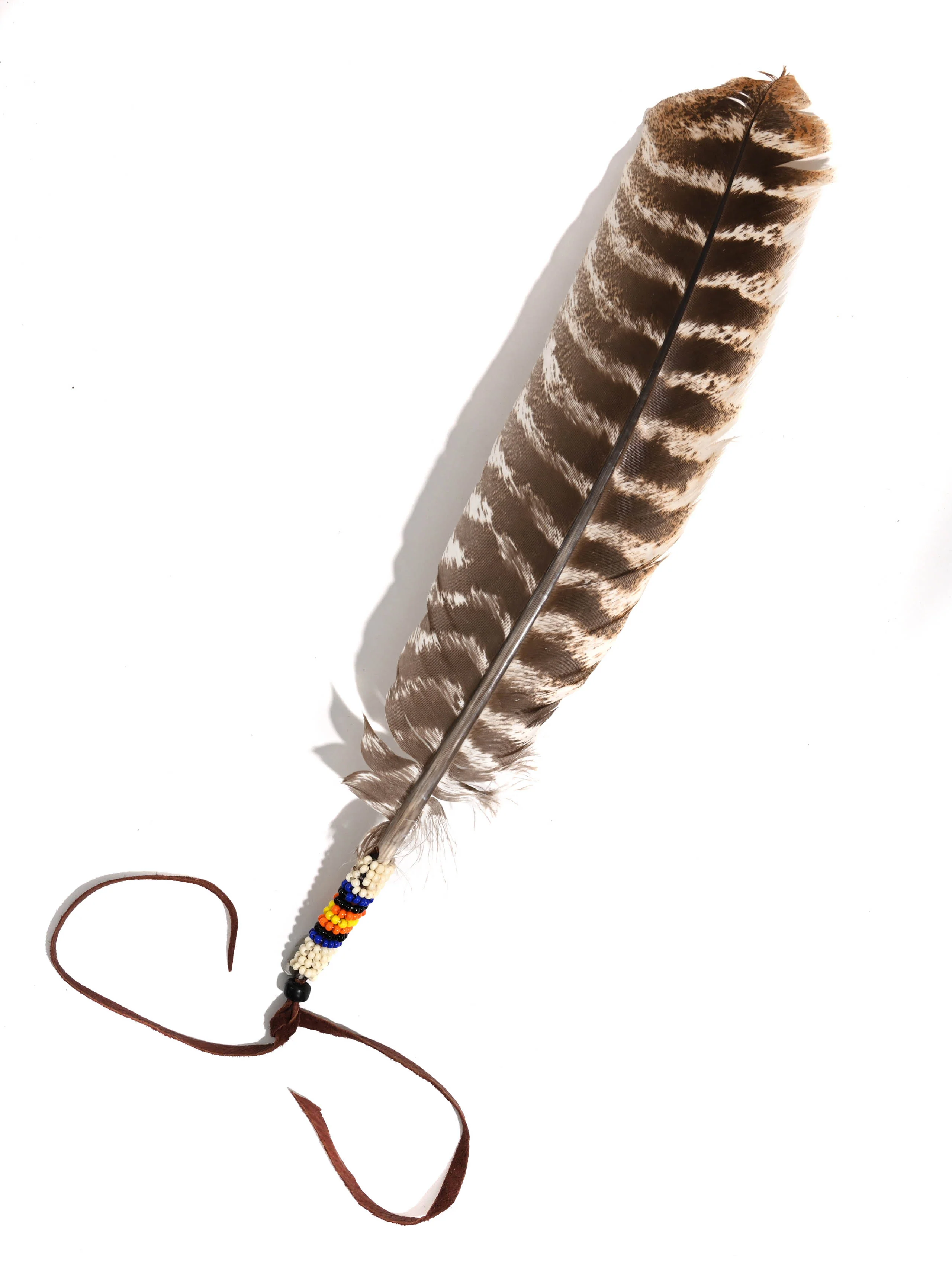 Sacred Prayer Feather - Beaded Wrap - Image 25
