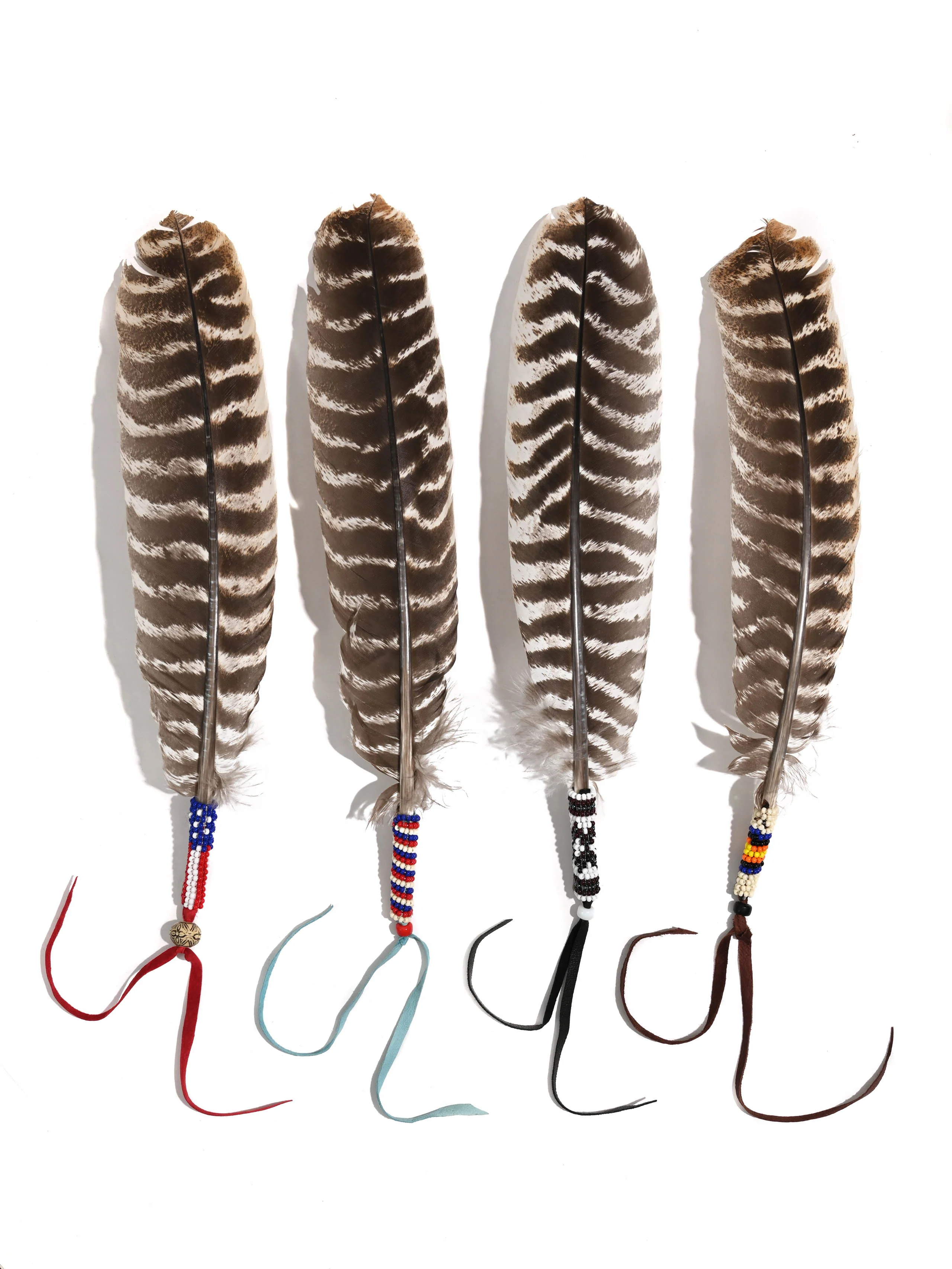 Sacred Prayer Feather - Beaded Wrap - Image 28