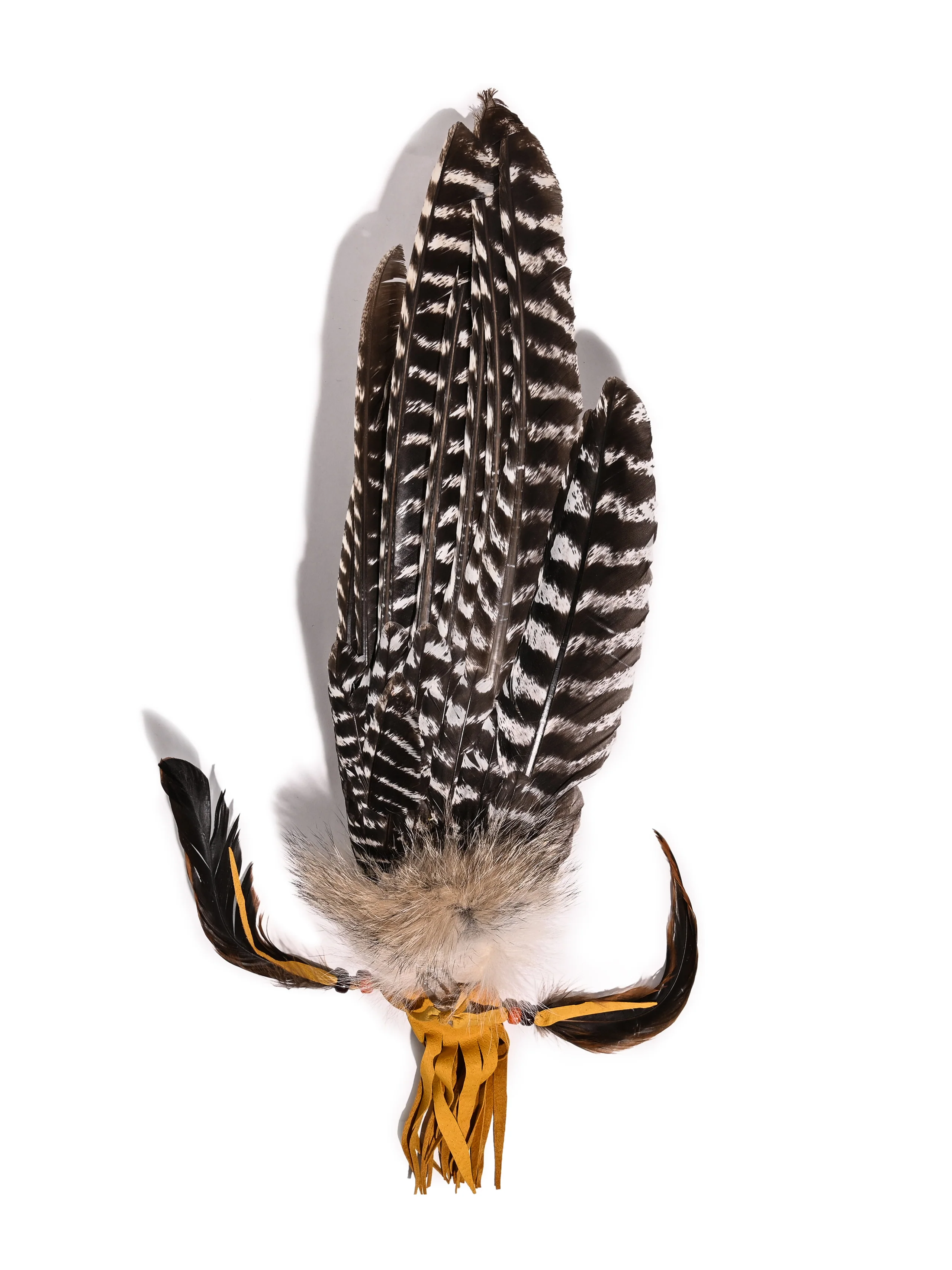 Sacred Prayer Feather Fan with Quartz - Image 16