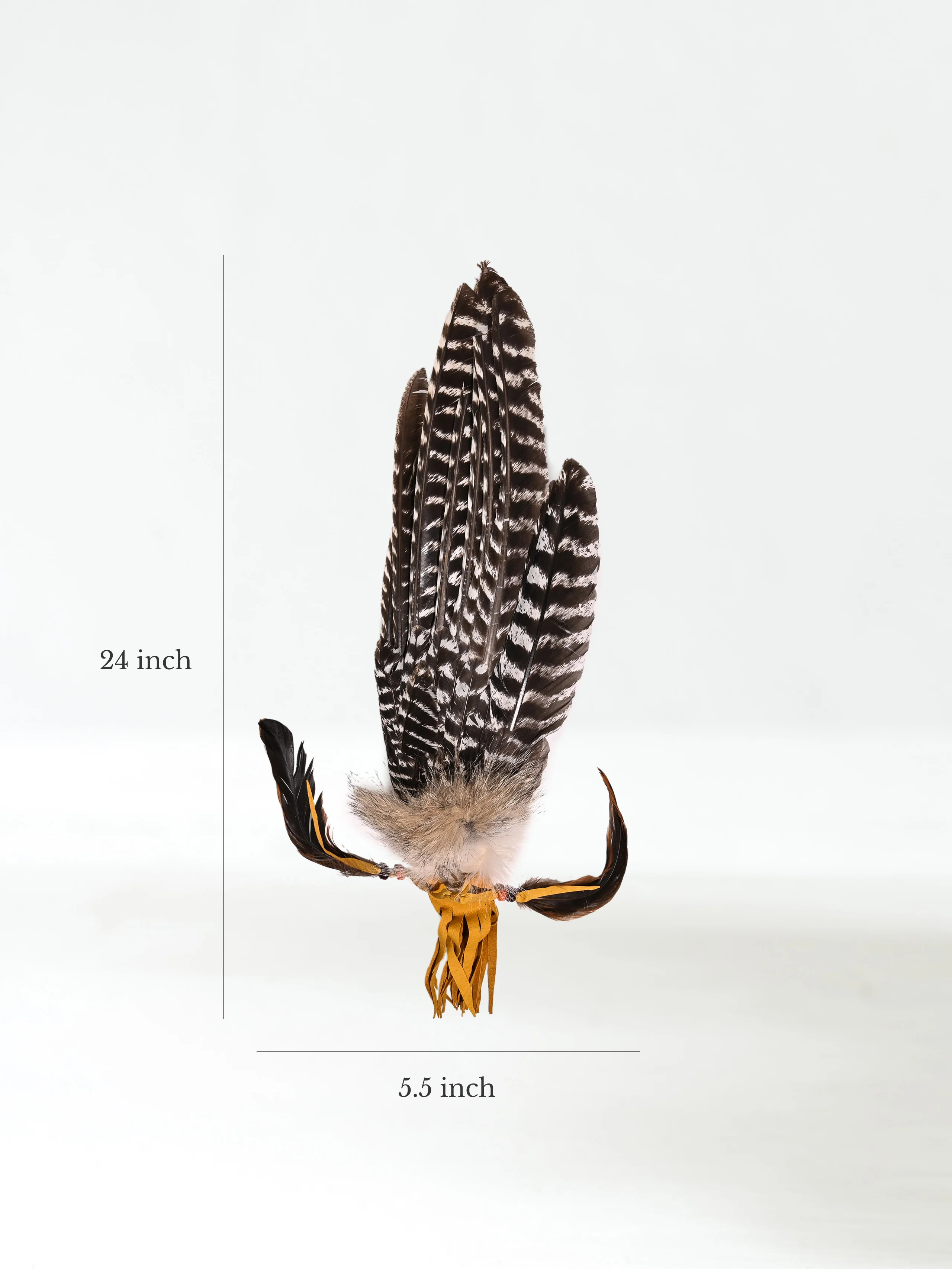 Sacred Prayer Feather Fan with Quartz - Image 17