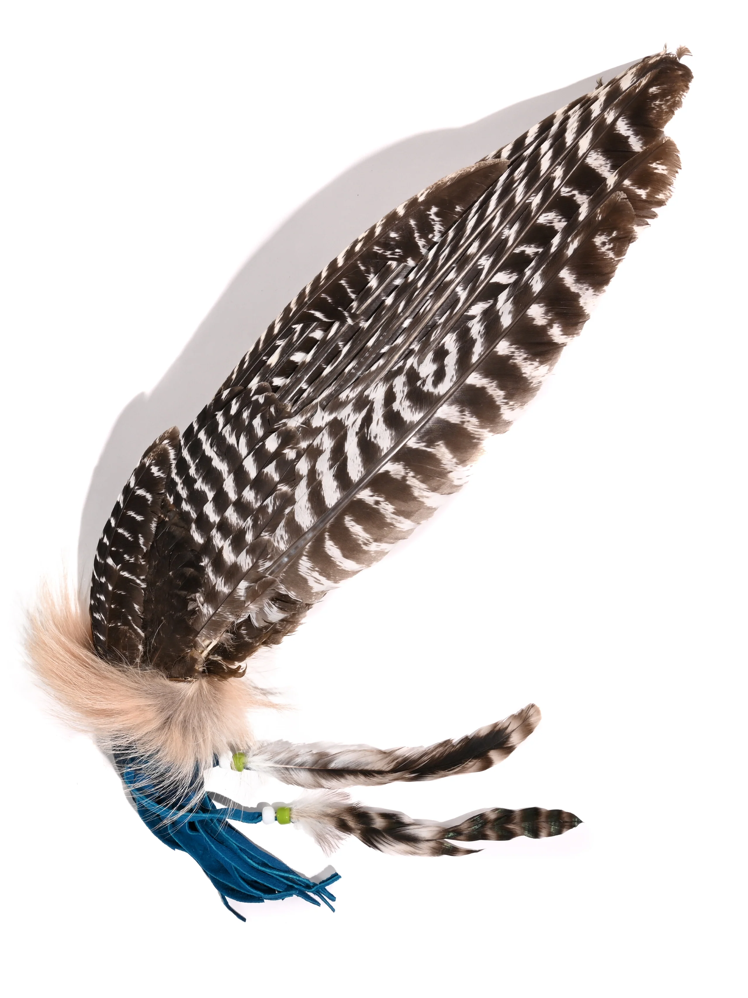 Sacred Prayer Feather Fan with Quartz - Image 18