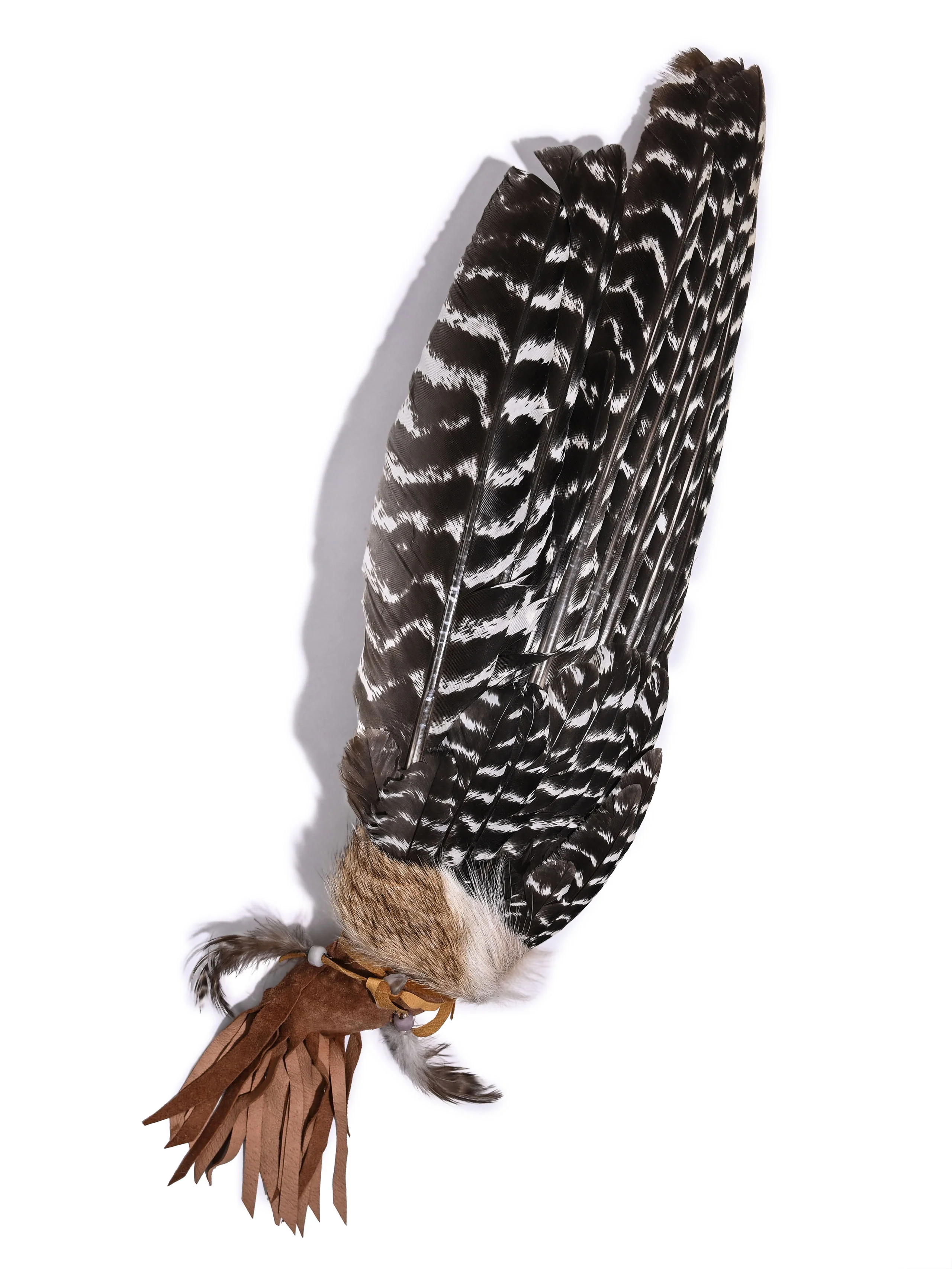 Sacred Prayer Feather Fan with Quartz - Image 26