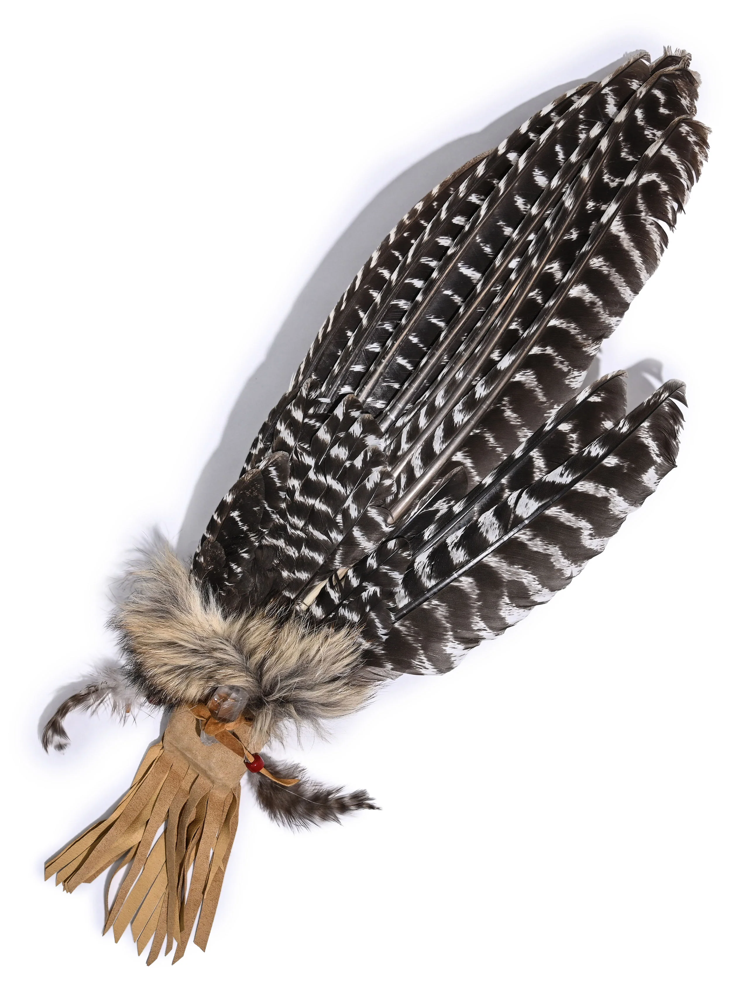 Sacred Prayer Feather Fan with Quartz - Image 29