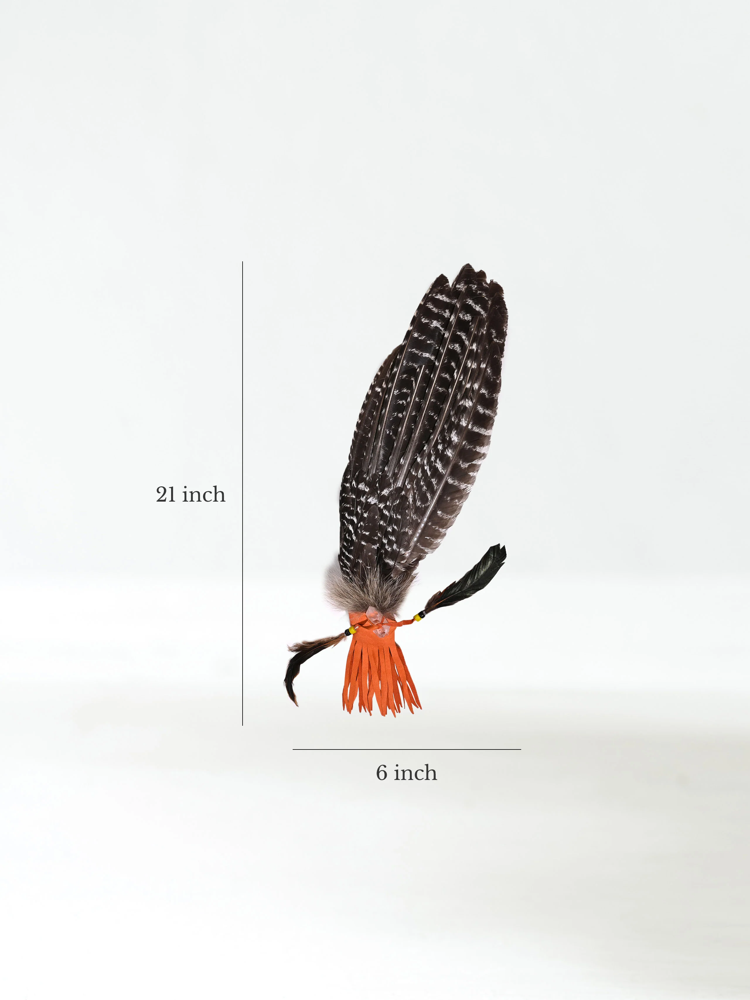 Sacred Prayer Feather Fan with Quartz - Image 34