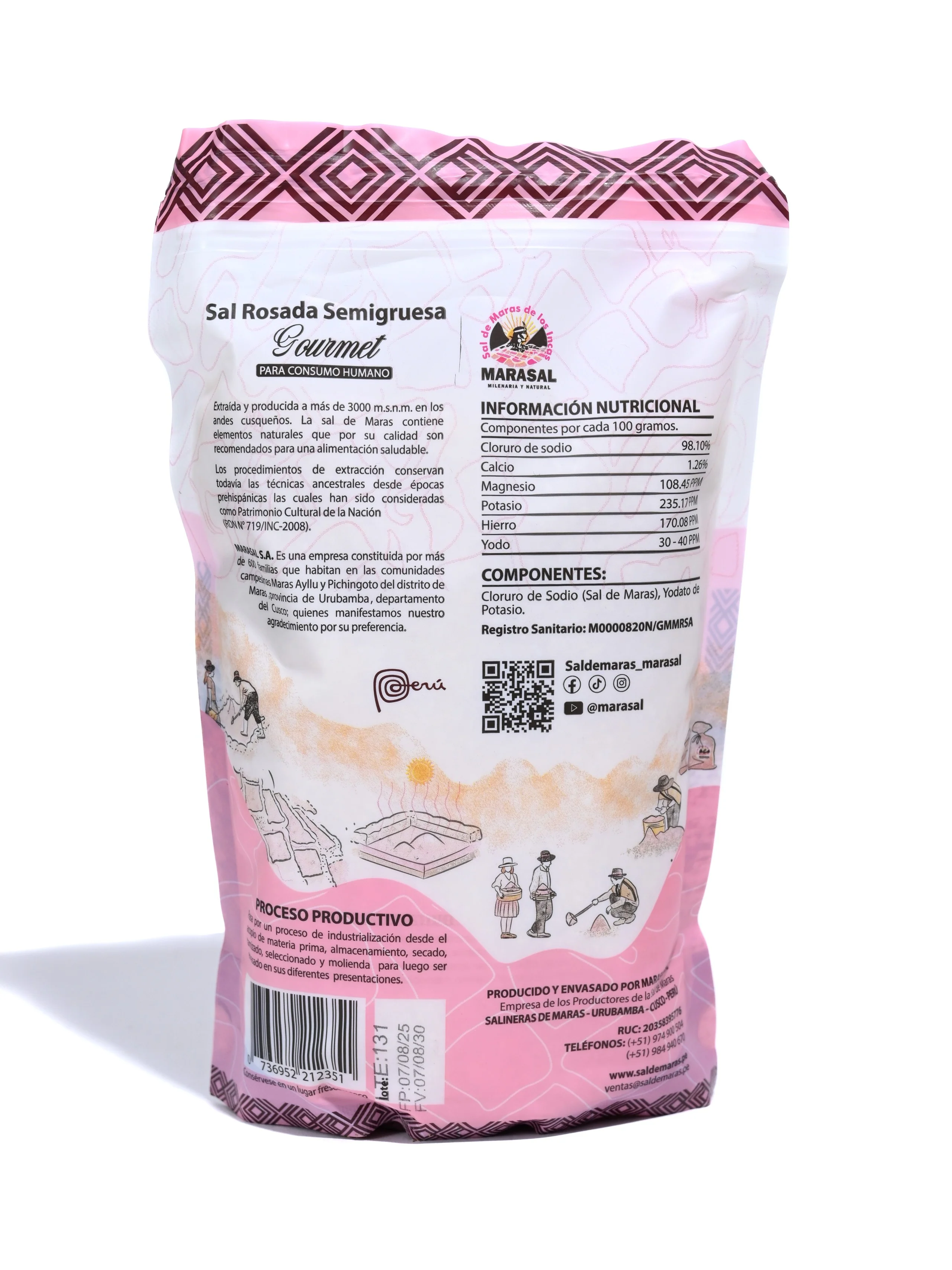 Salt of the Inkas - Sal de Los Inkas 1 kilo bag - Image 2