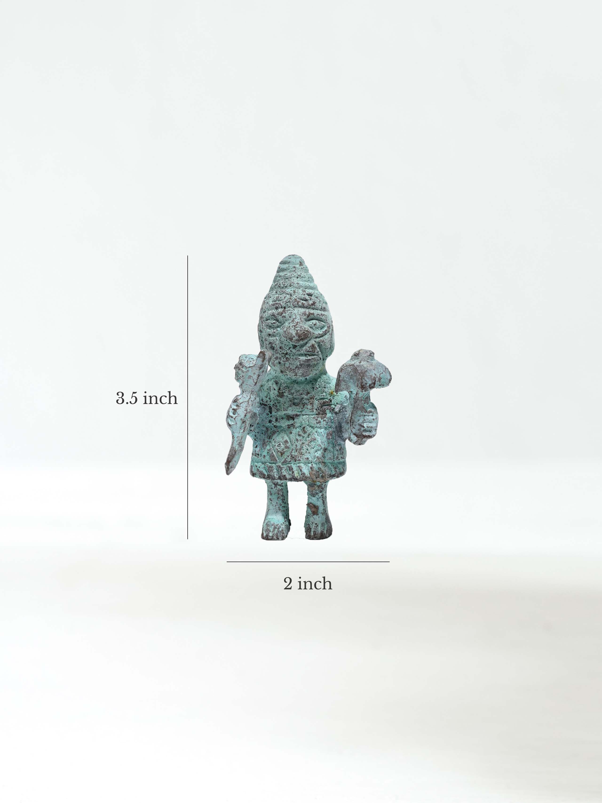 Shaman Brass Statue - Image 5